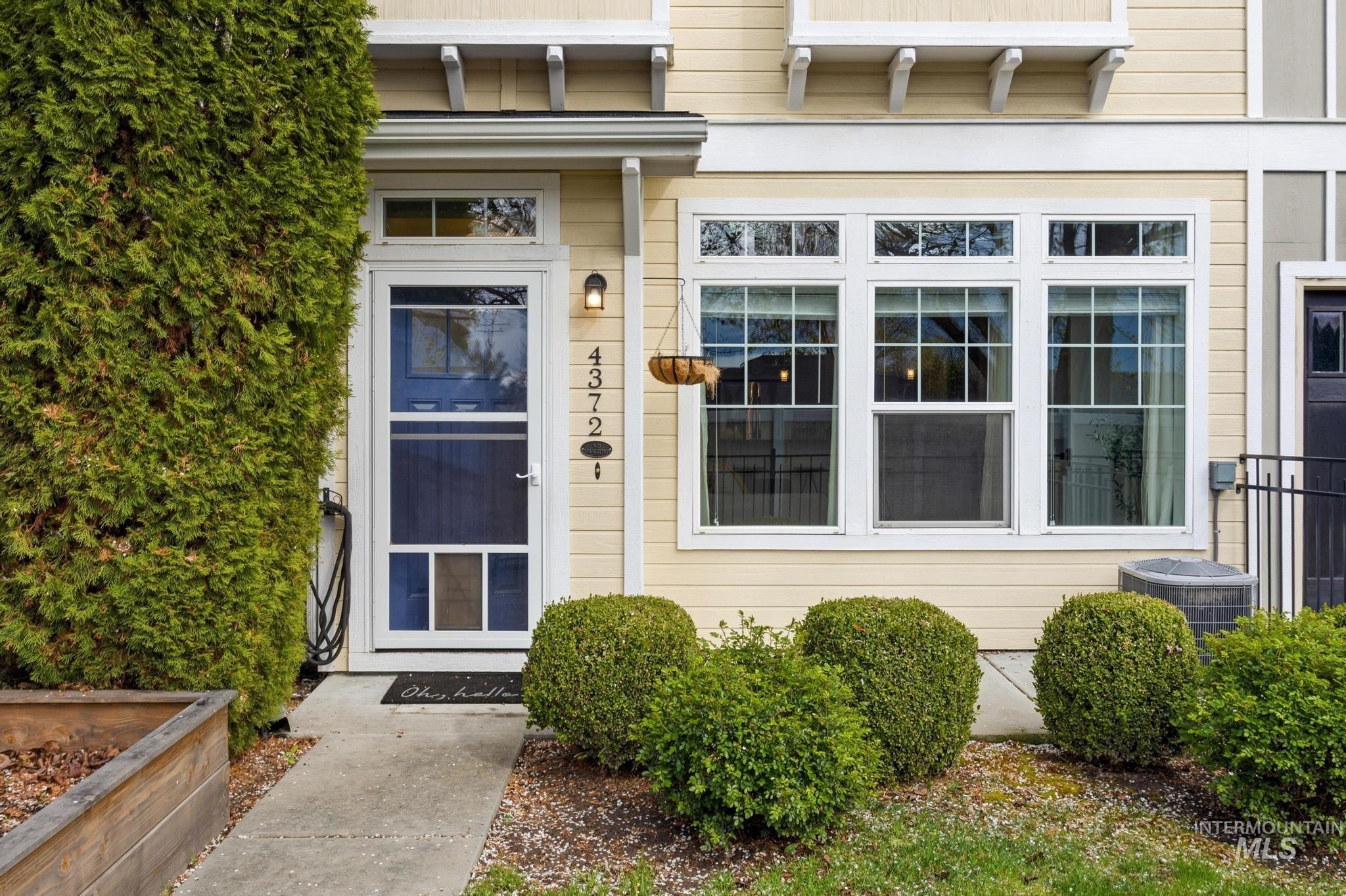 Entrance to property