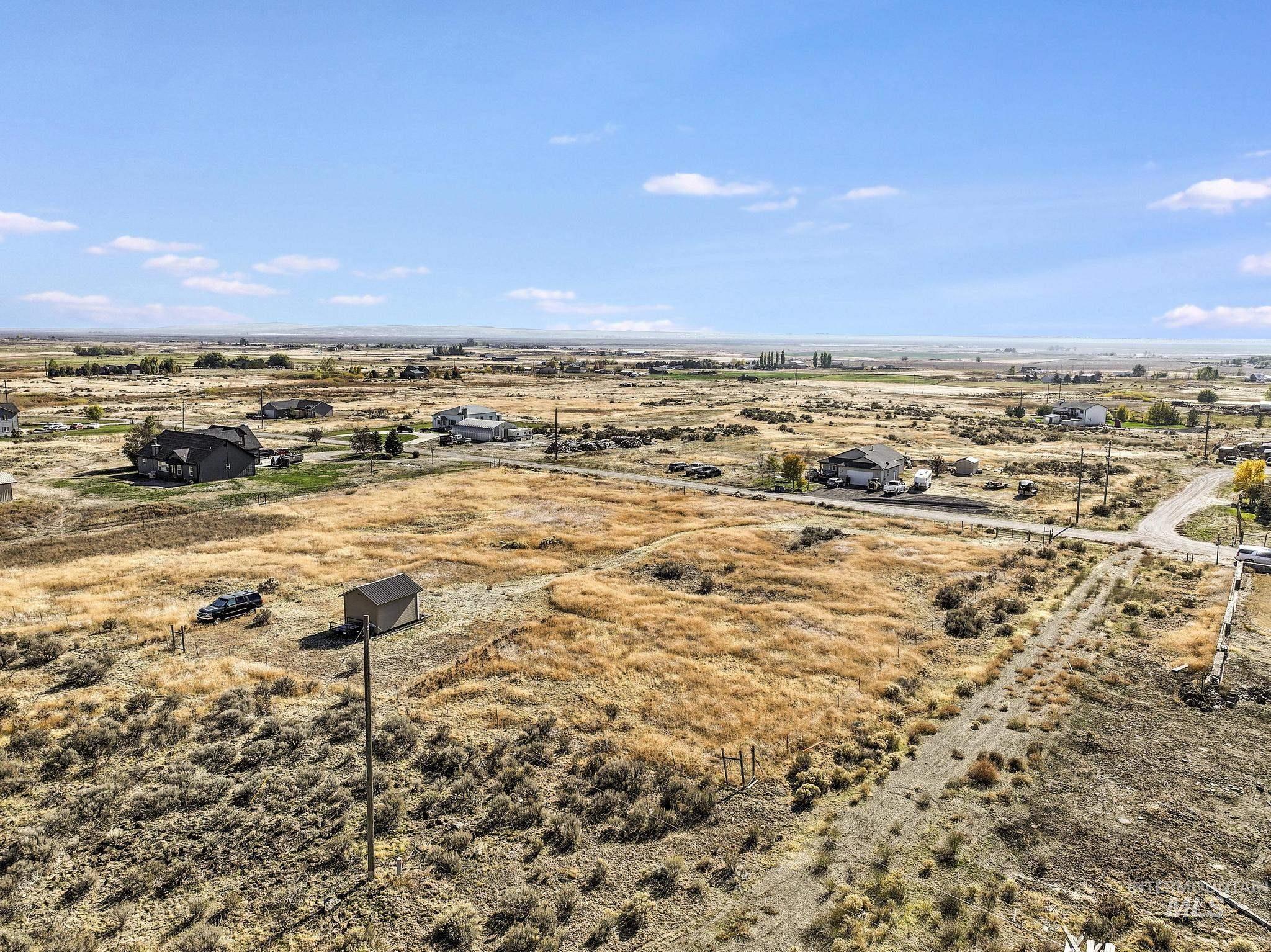 View of rural area with a desert landscape