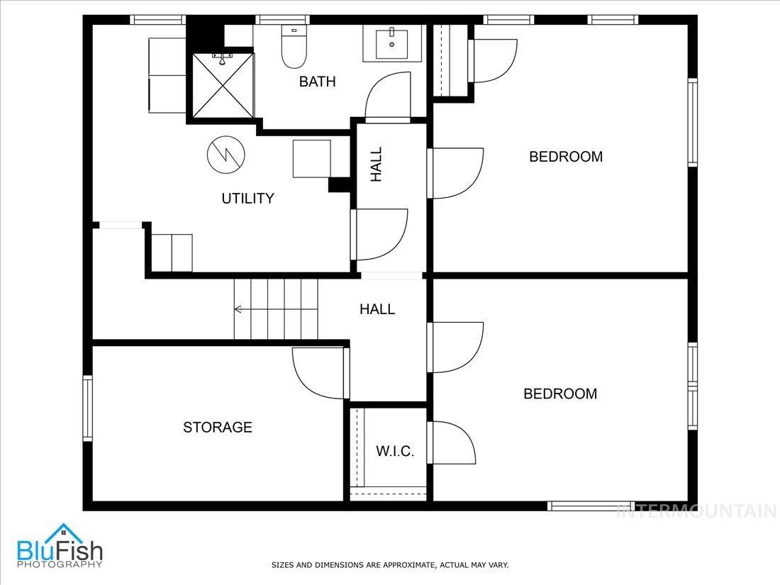 View of room layout