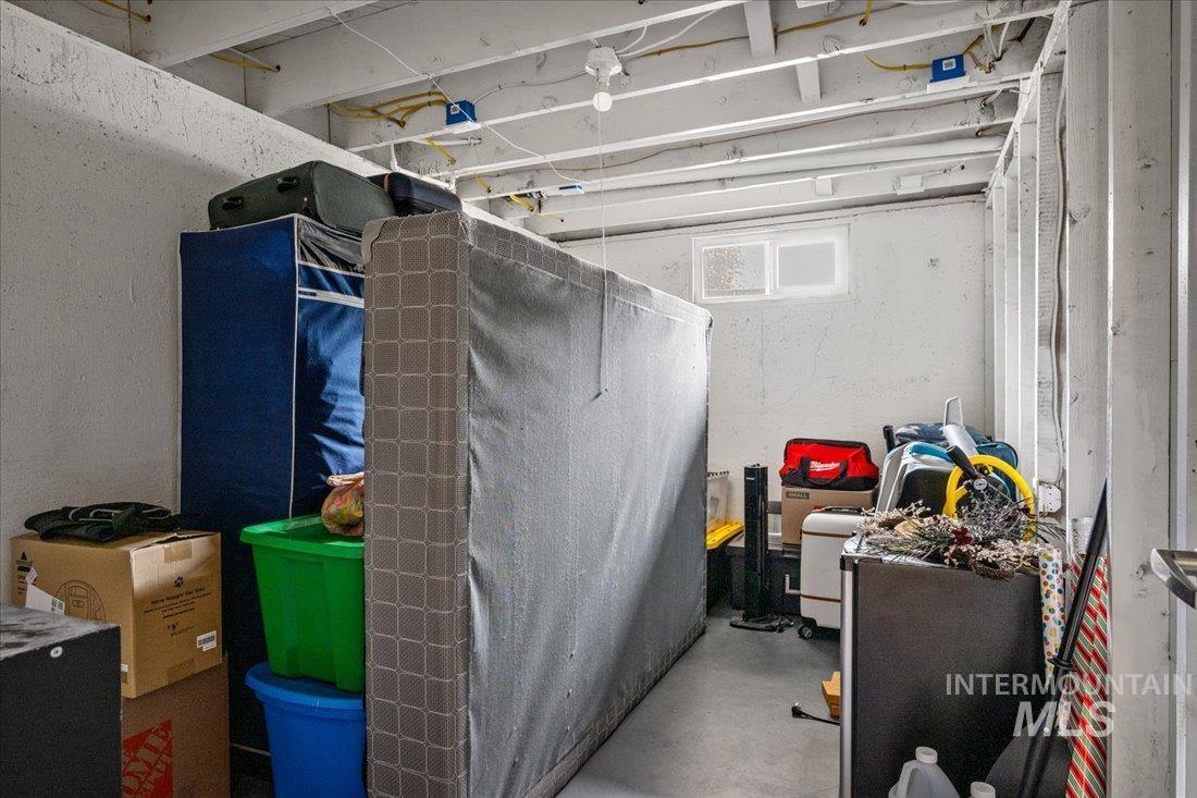 View of storage room