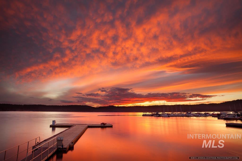 Dock featuring a water view at Payette Lake