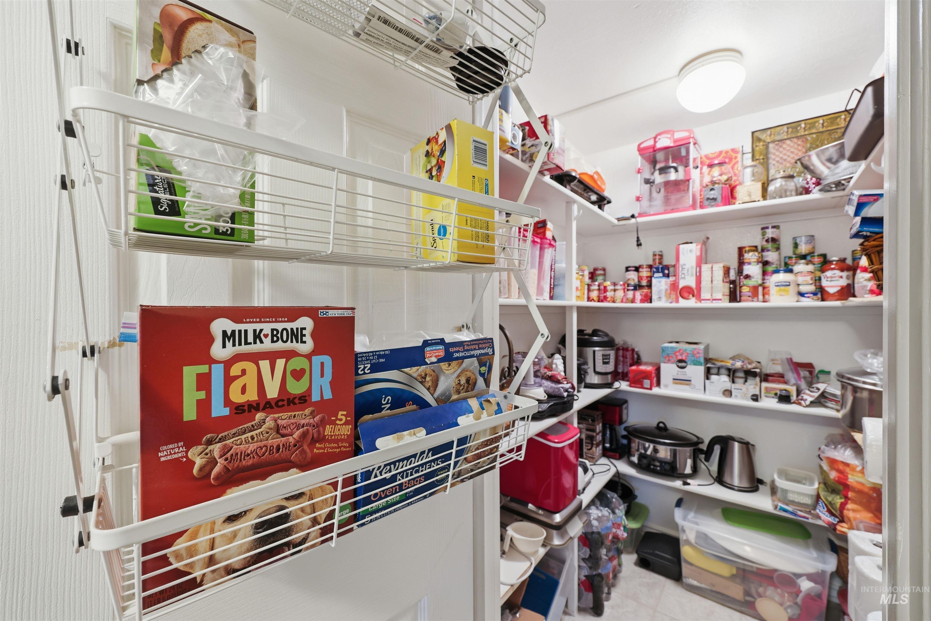 View of storage area