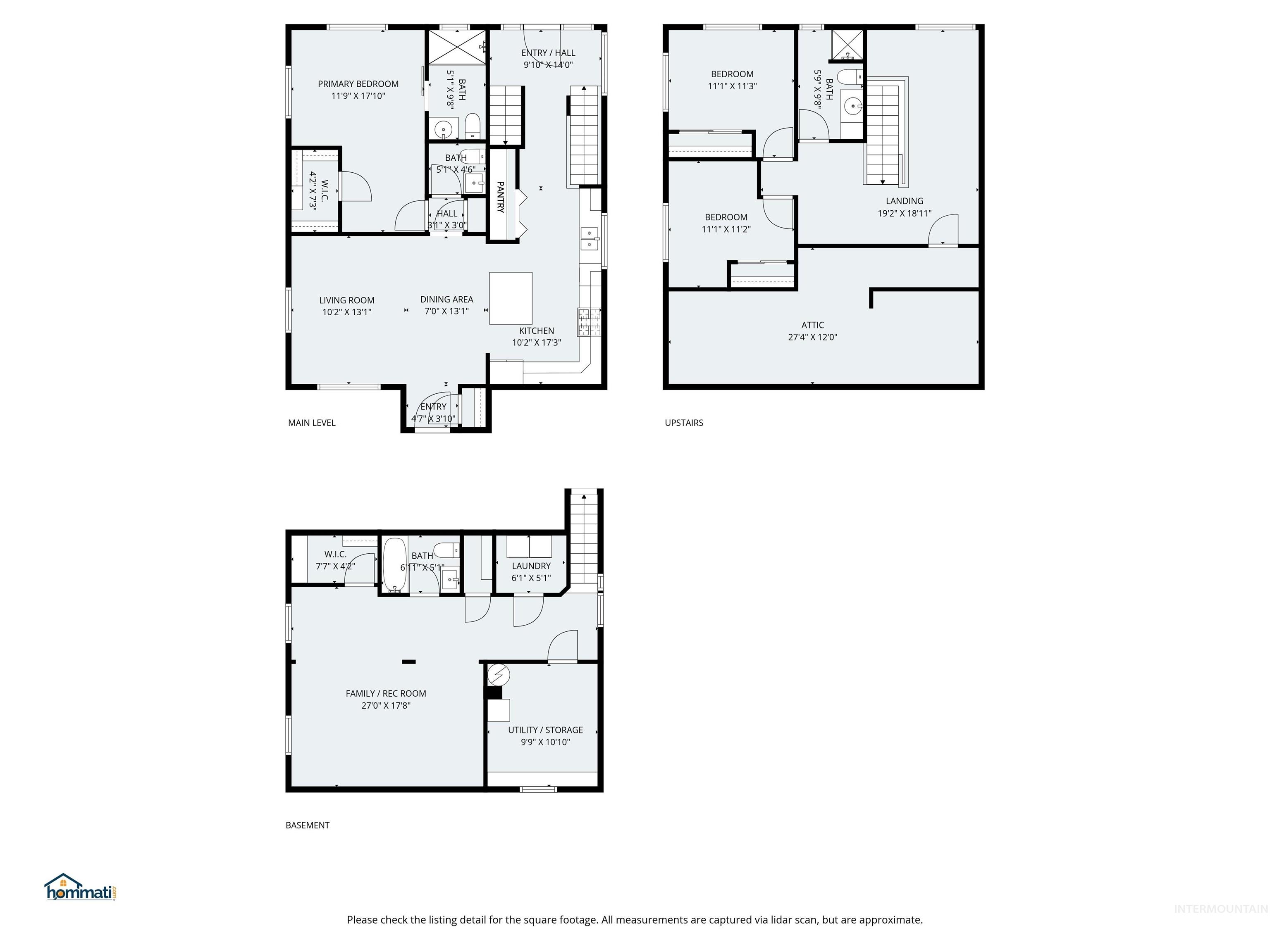 View of floor plan / room layout