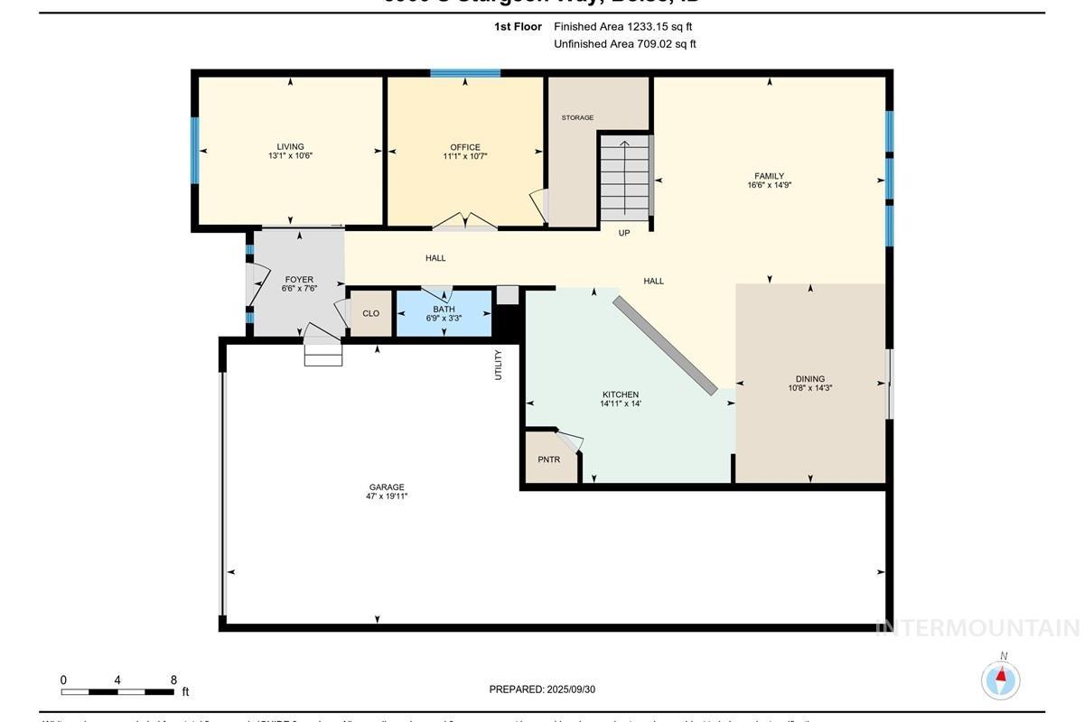 View of home floor plan
