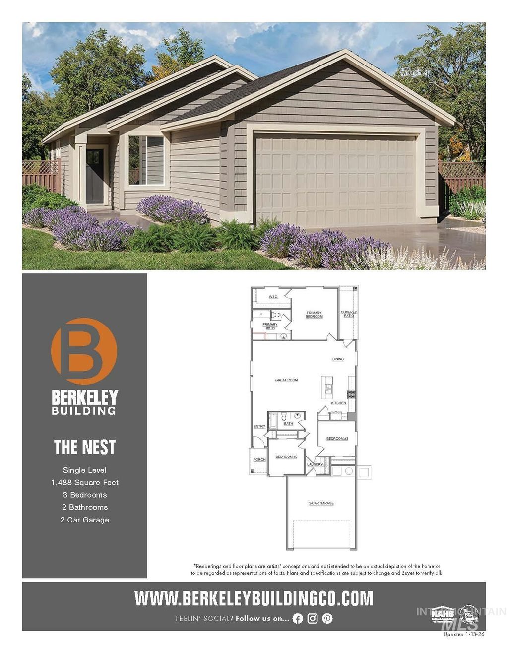 Photo of 3307 Elliptical Ln, Caldwell, ID 83607 (MLS # 98972871)