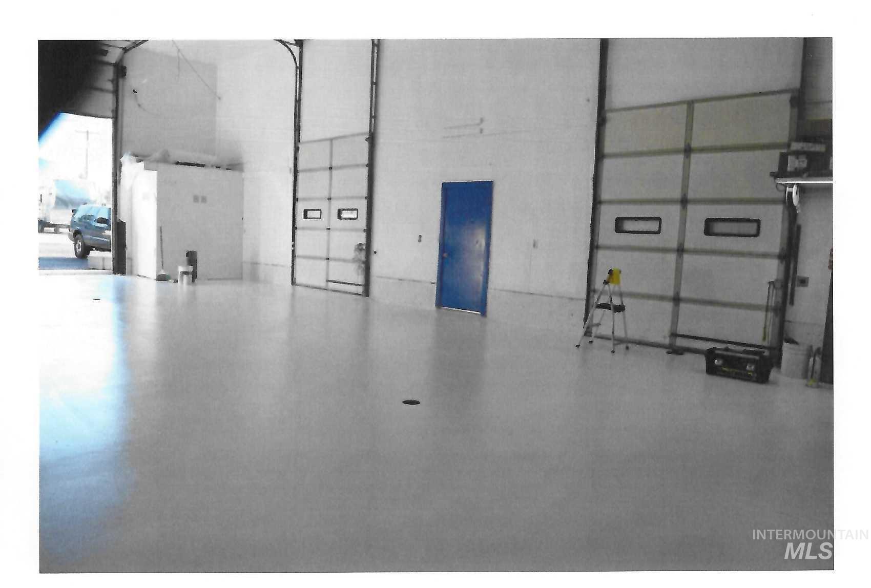 Garage featuring elevator