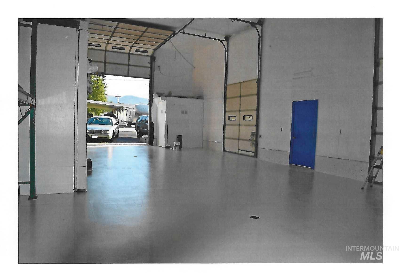 Garage featuring elevator