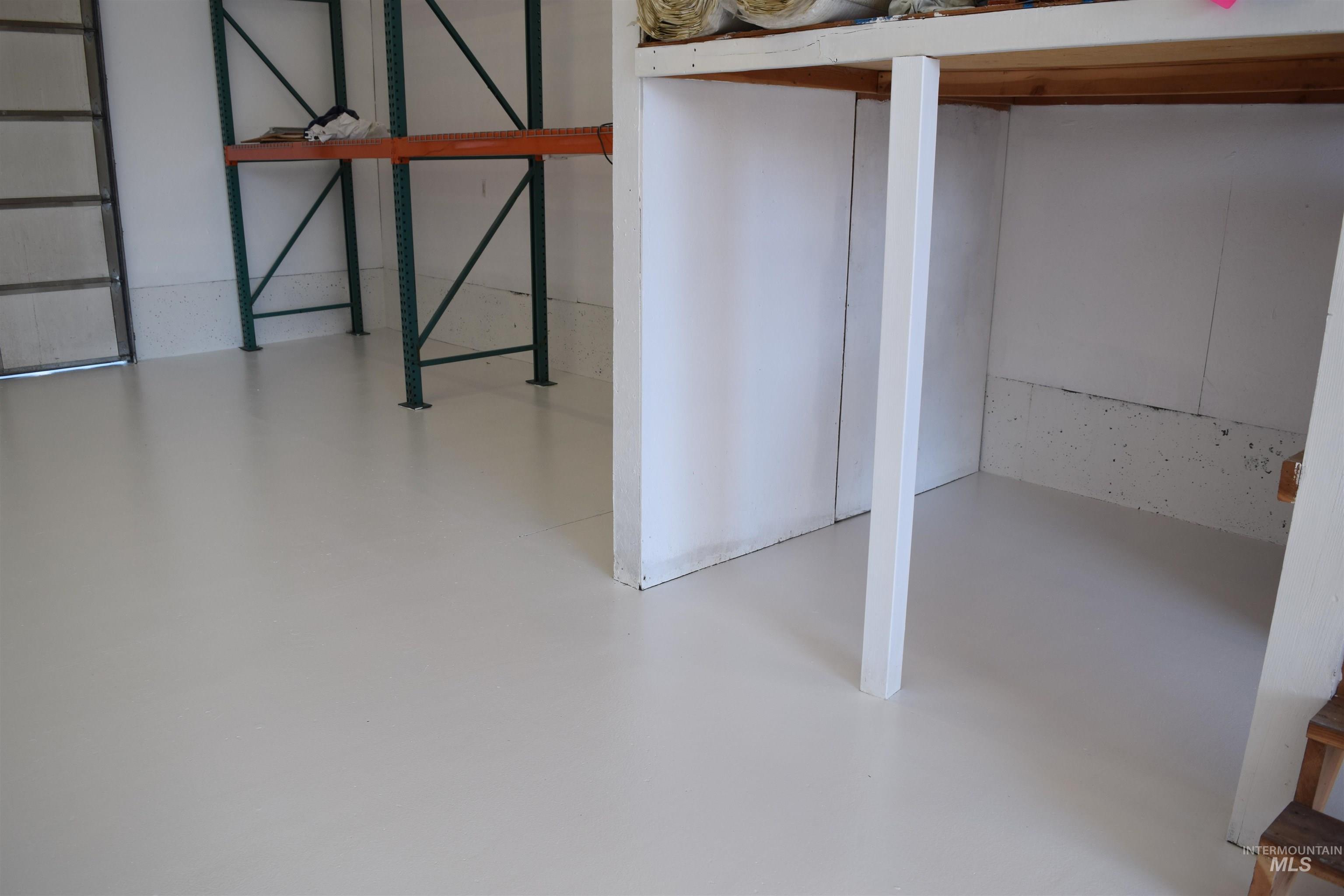 View of finished below grade area