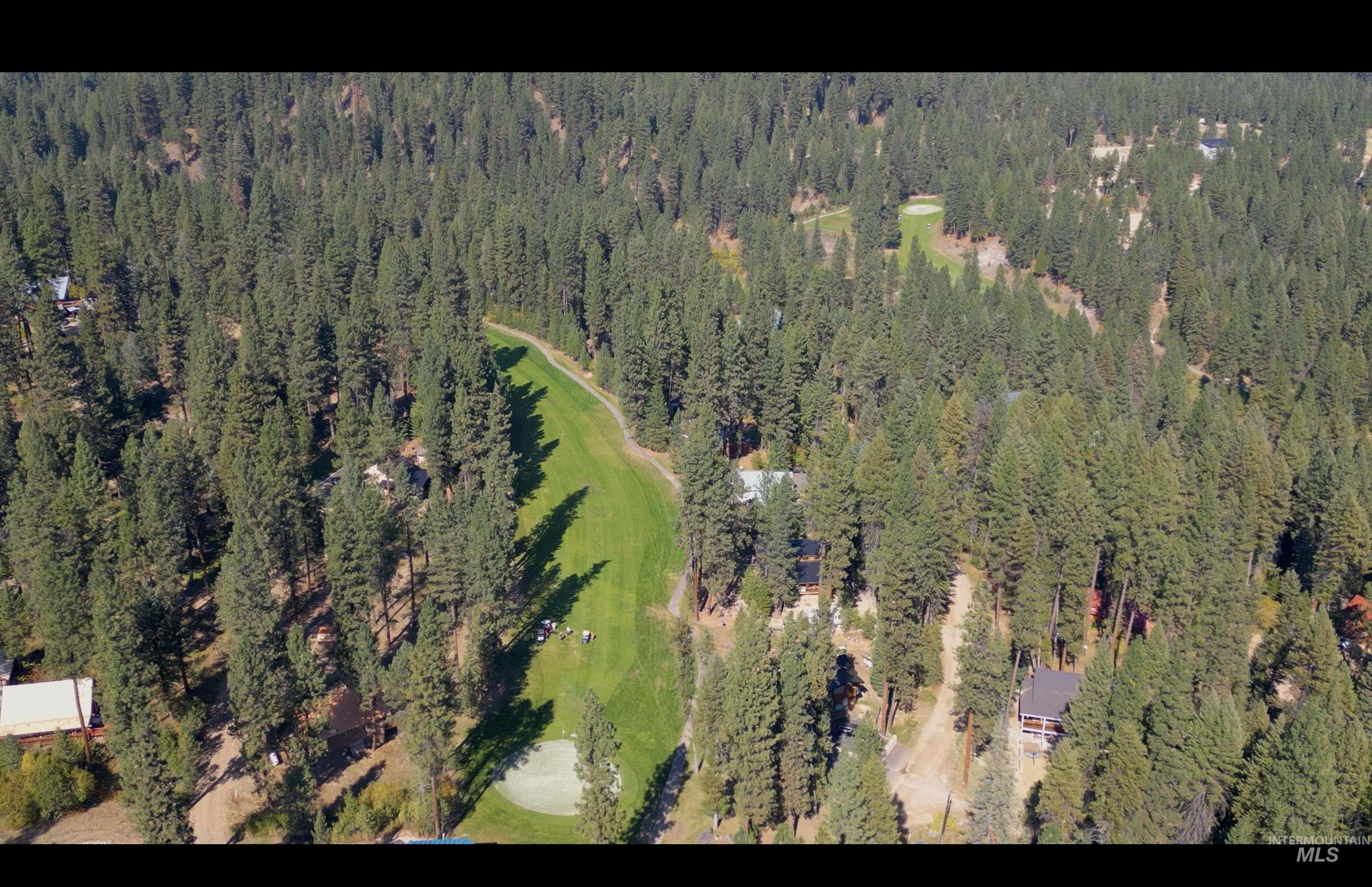 Aerial overview of property's location