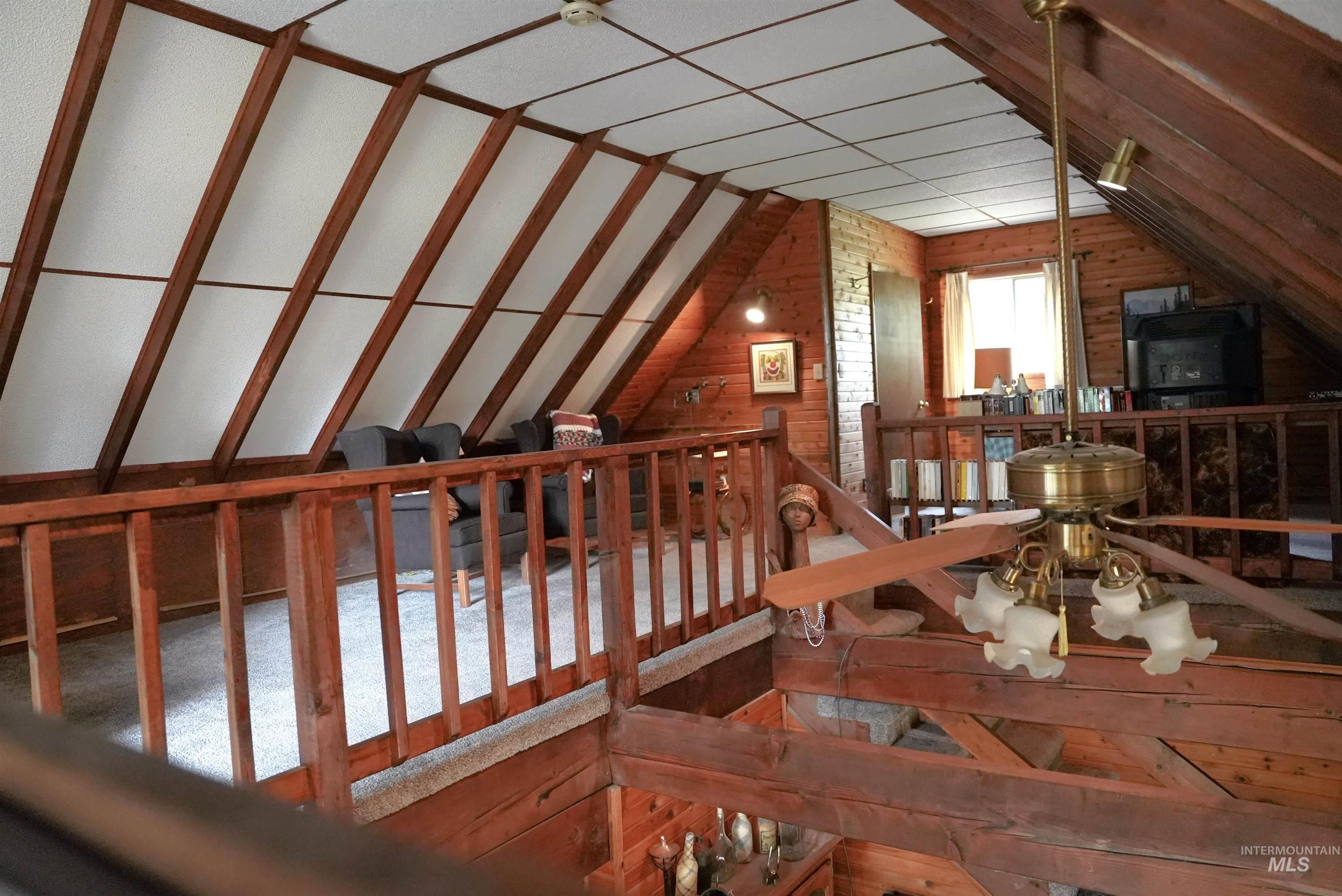 View of attic