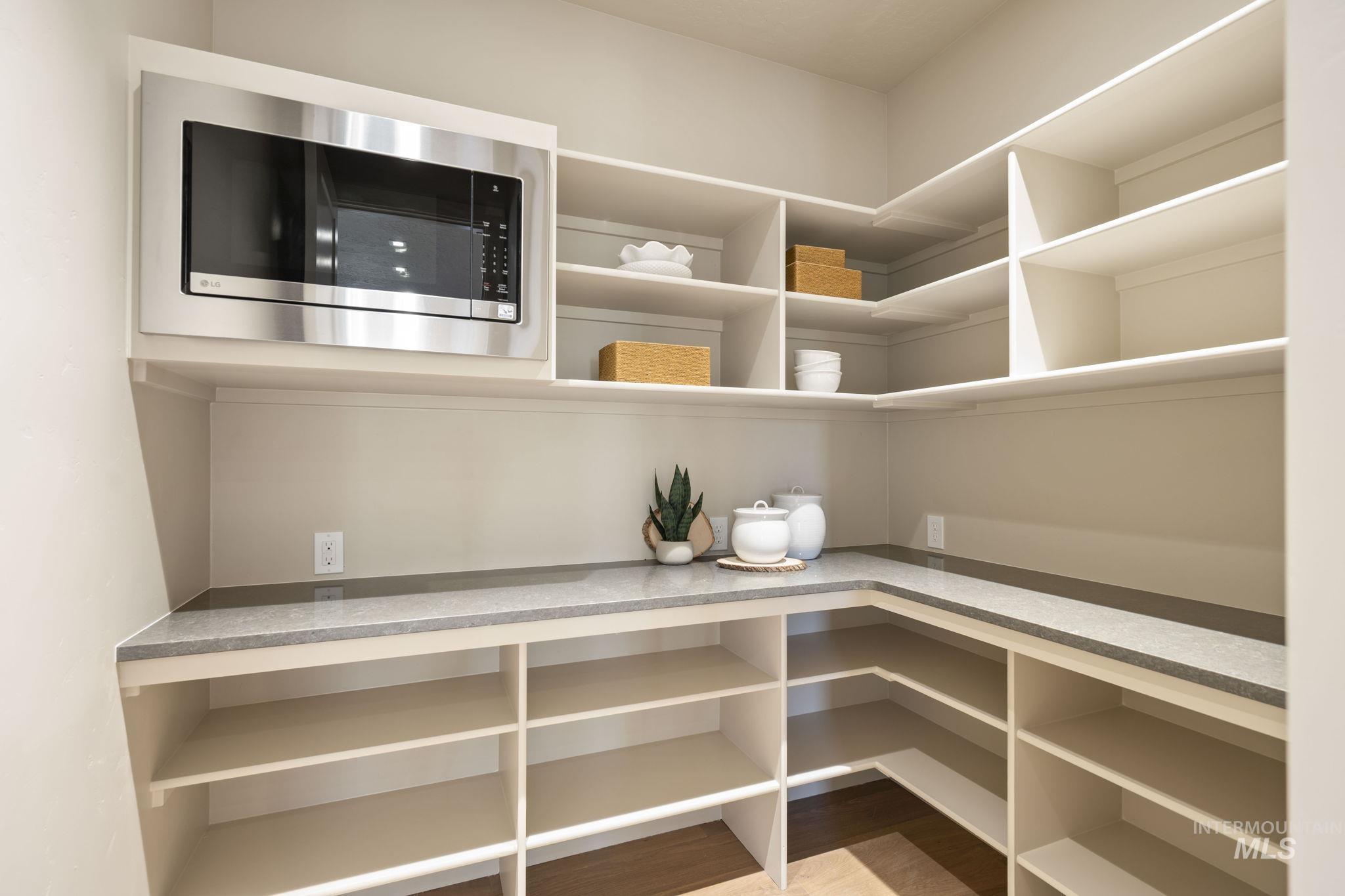 View of storage area