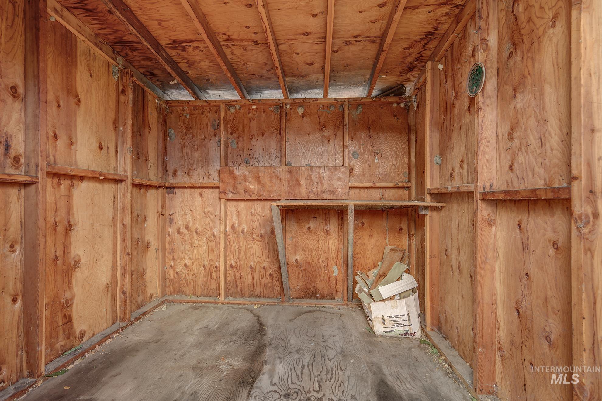 View of storage area