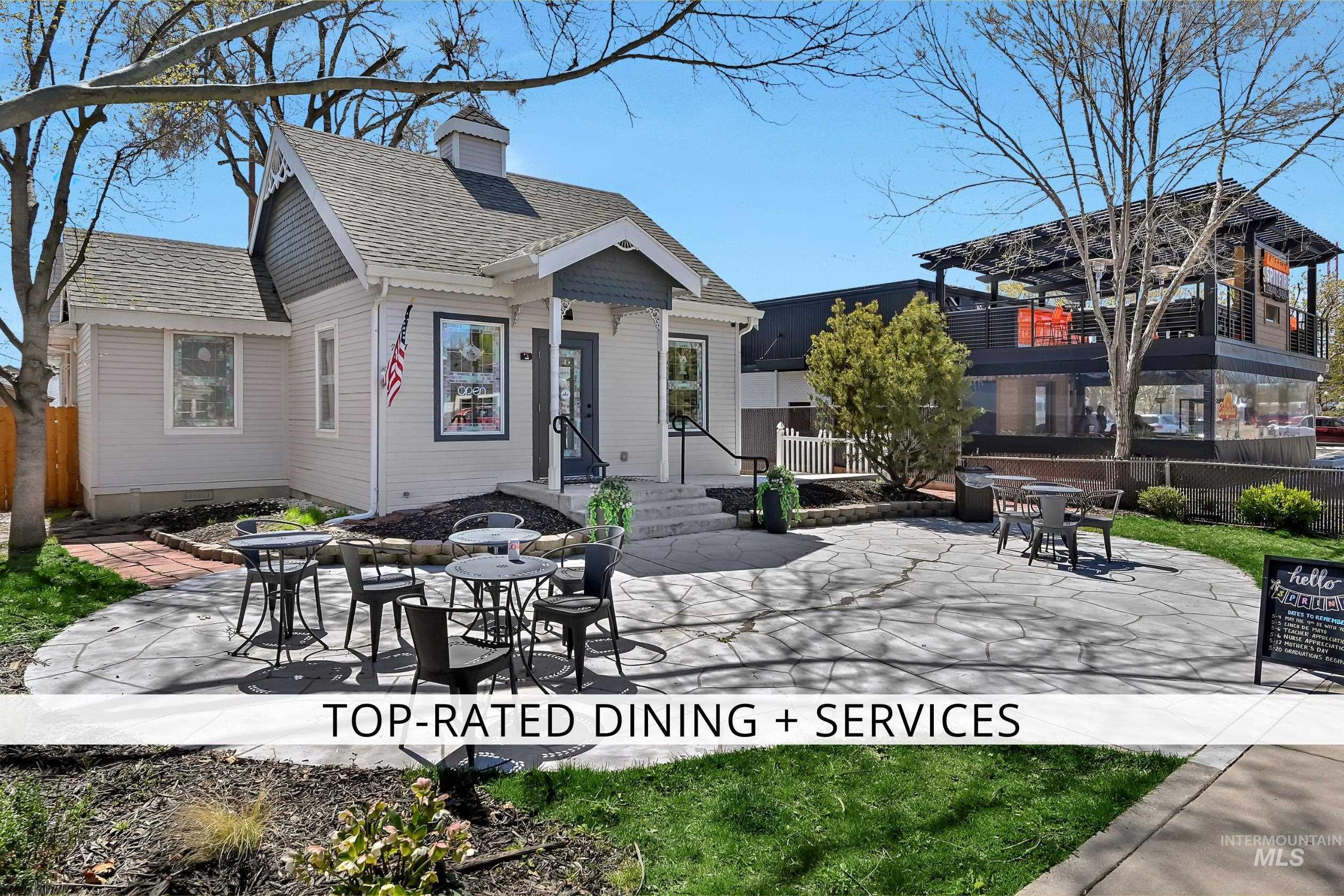 View of patio / terrace featuring outdoor dining area