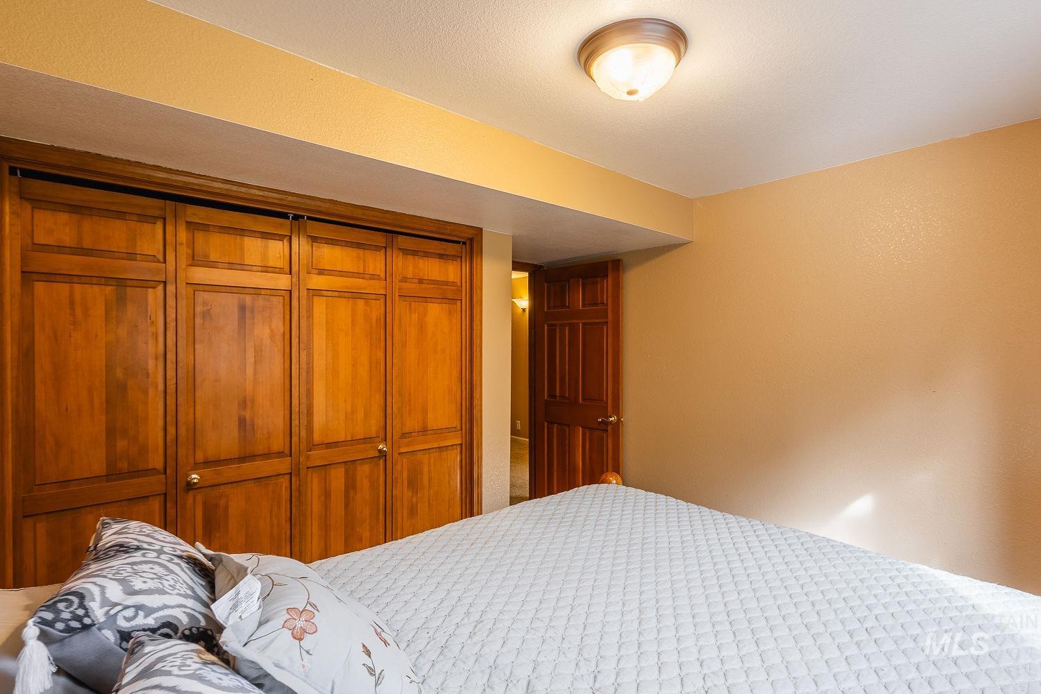 Bedroom featuring a closet