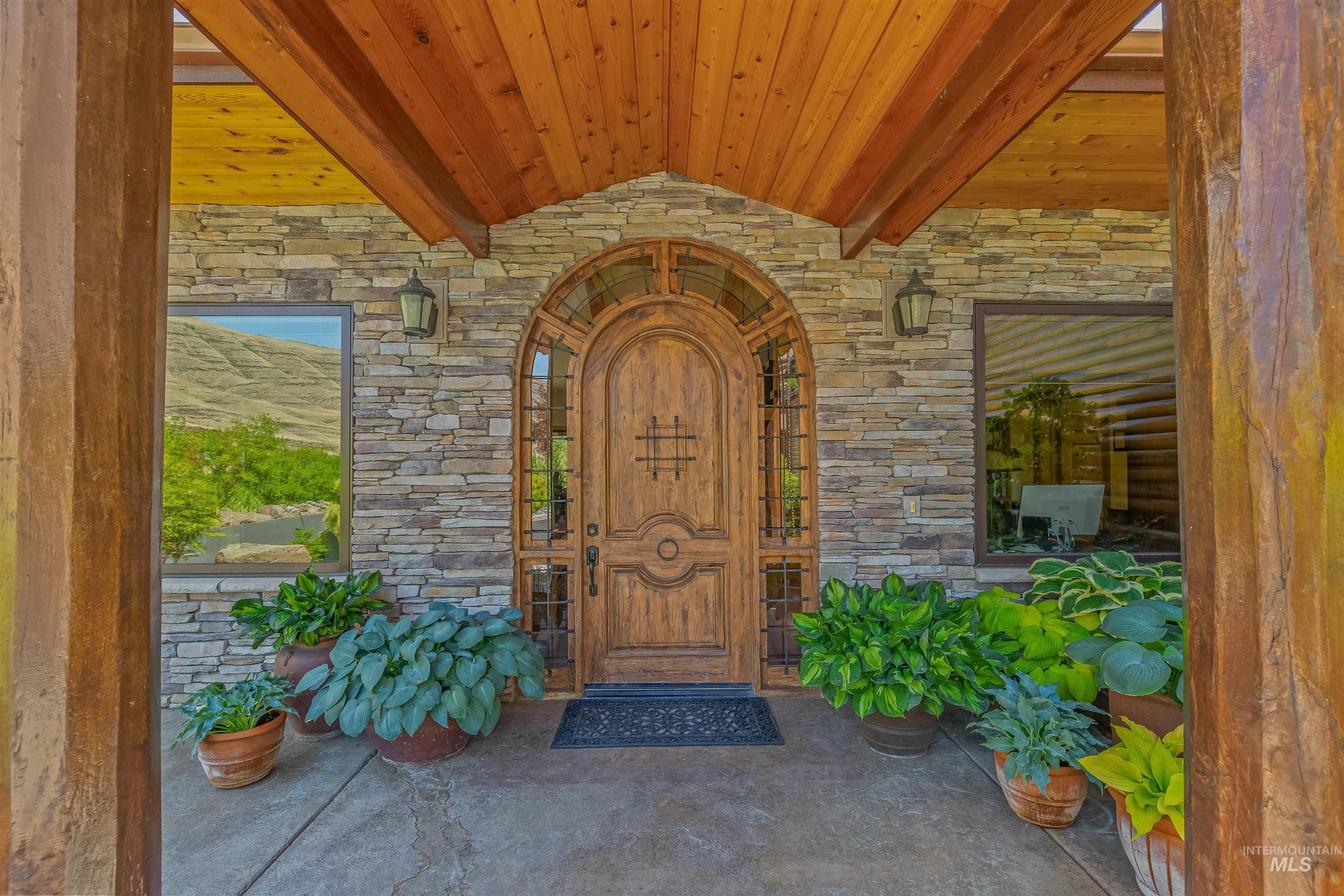 Entrance to property