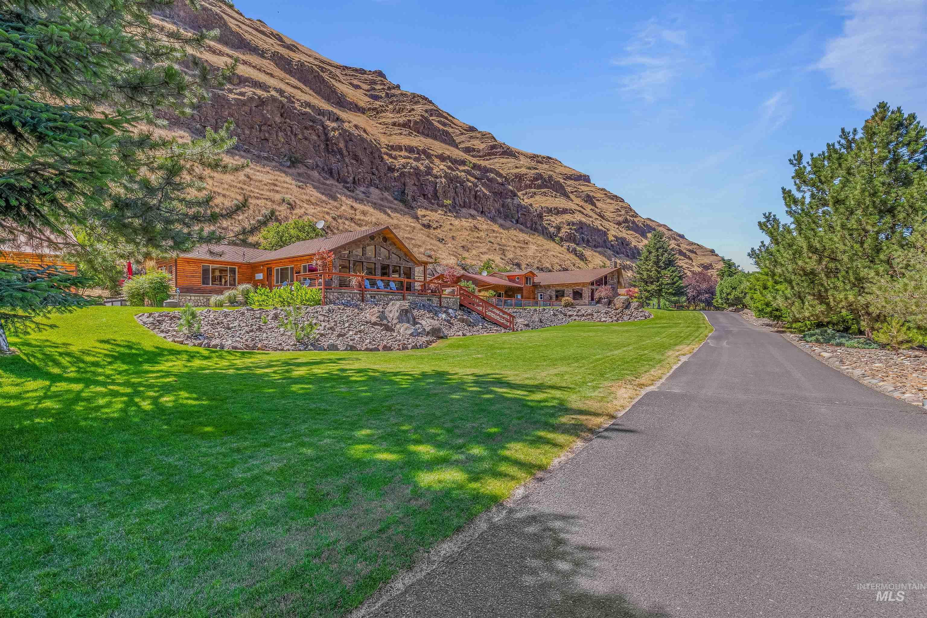 View of mountain backdrop