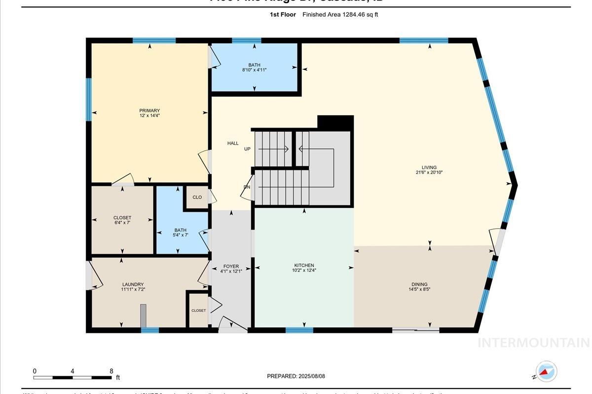 View of floor plan / room layout