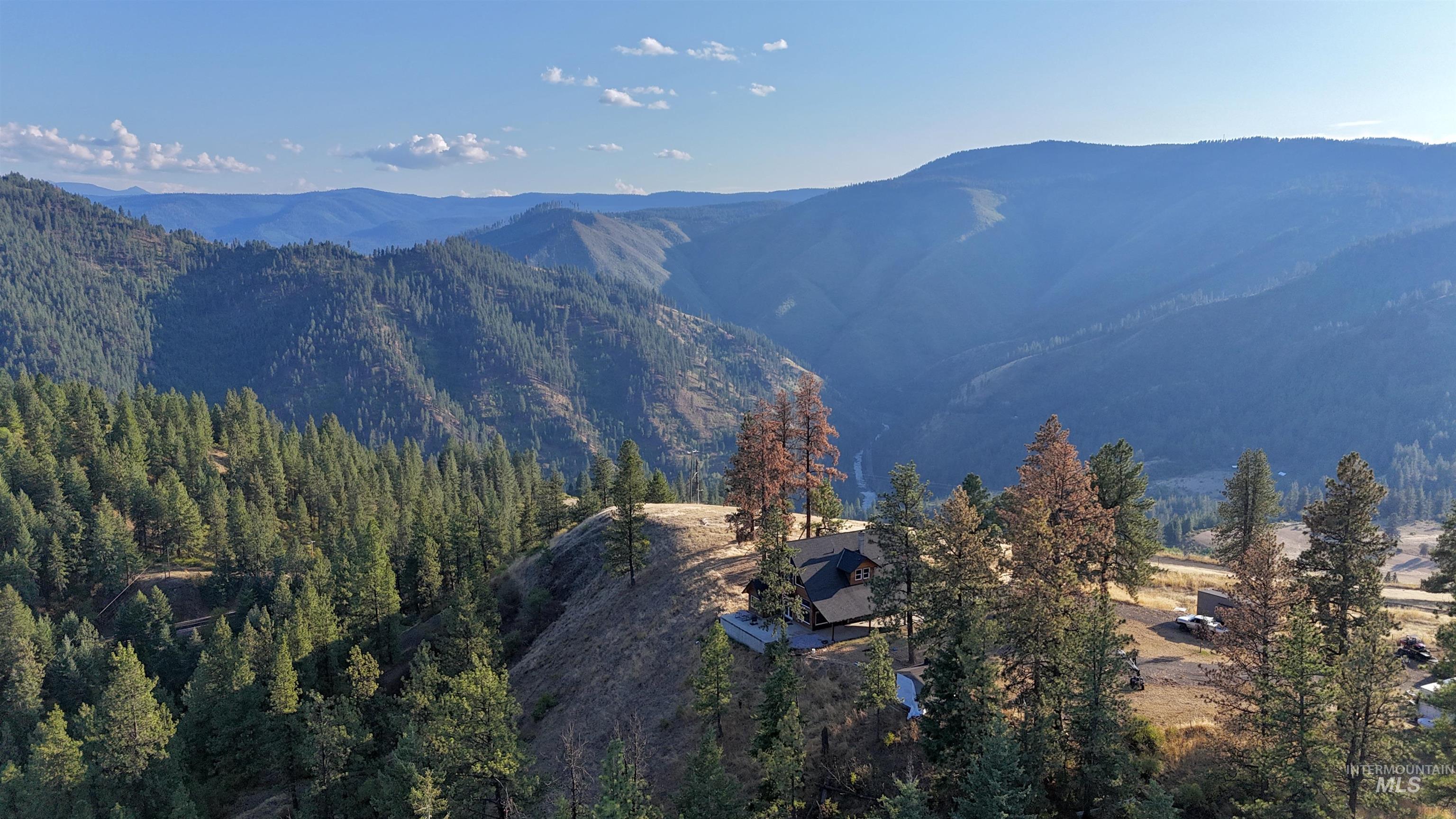 View of mountain background