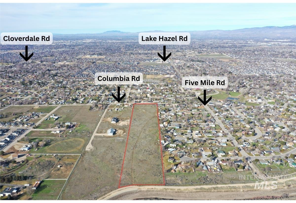 Map / location featuring property parcel outlined