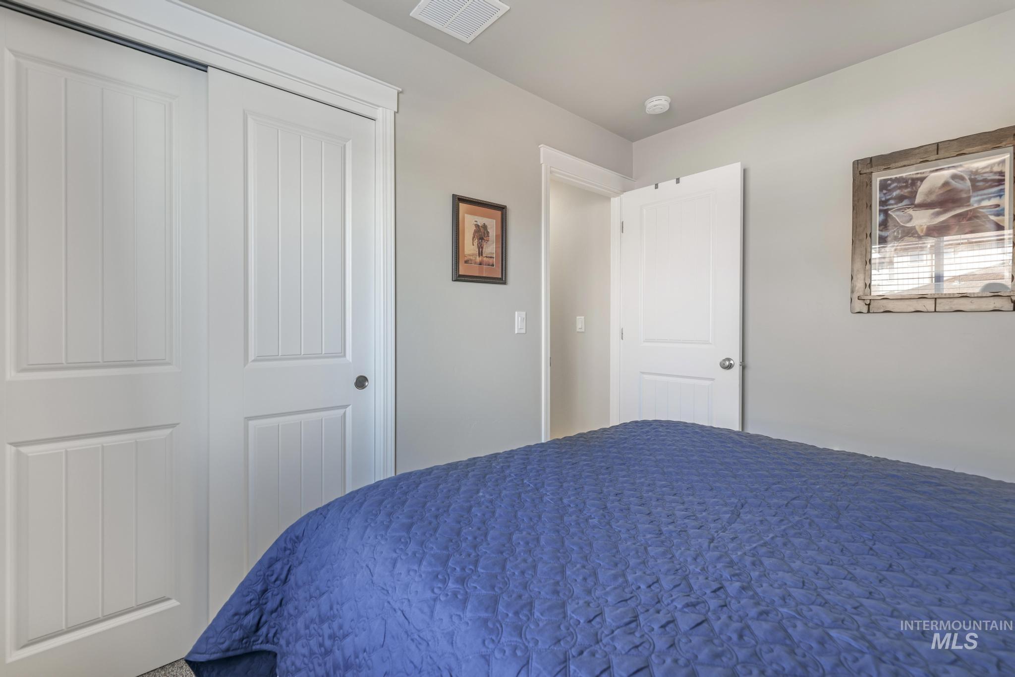 Bedroom featuring a closet