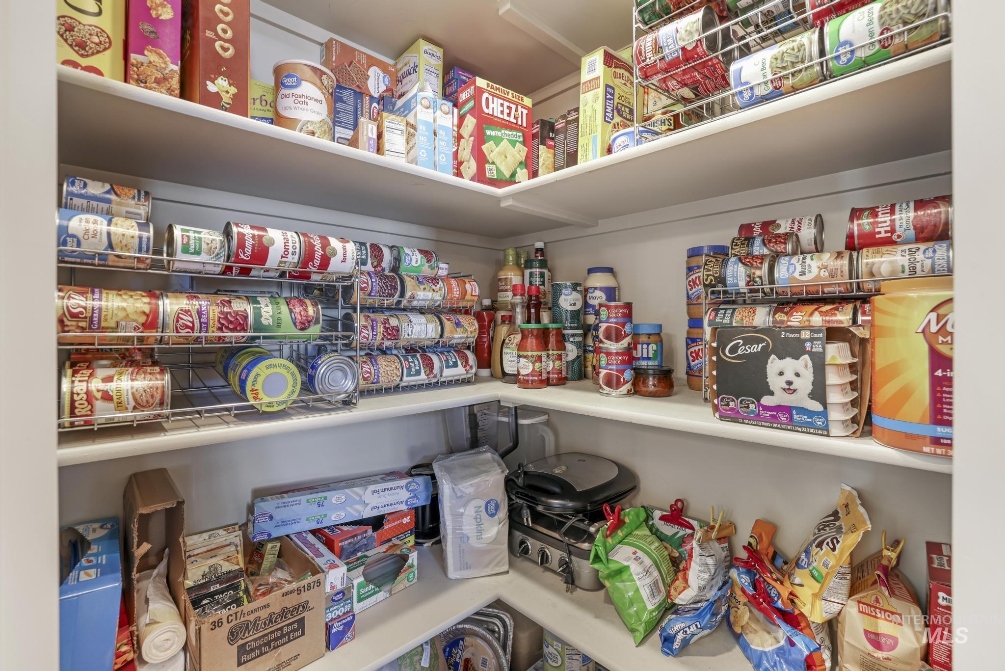 View of storage area