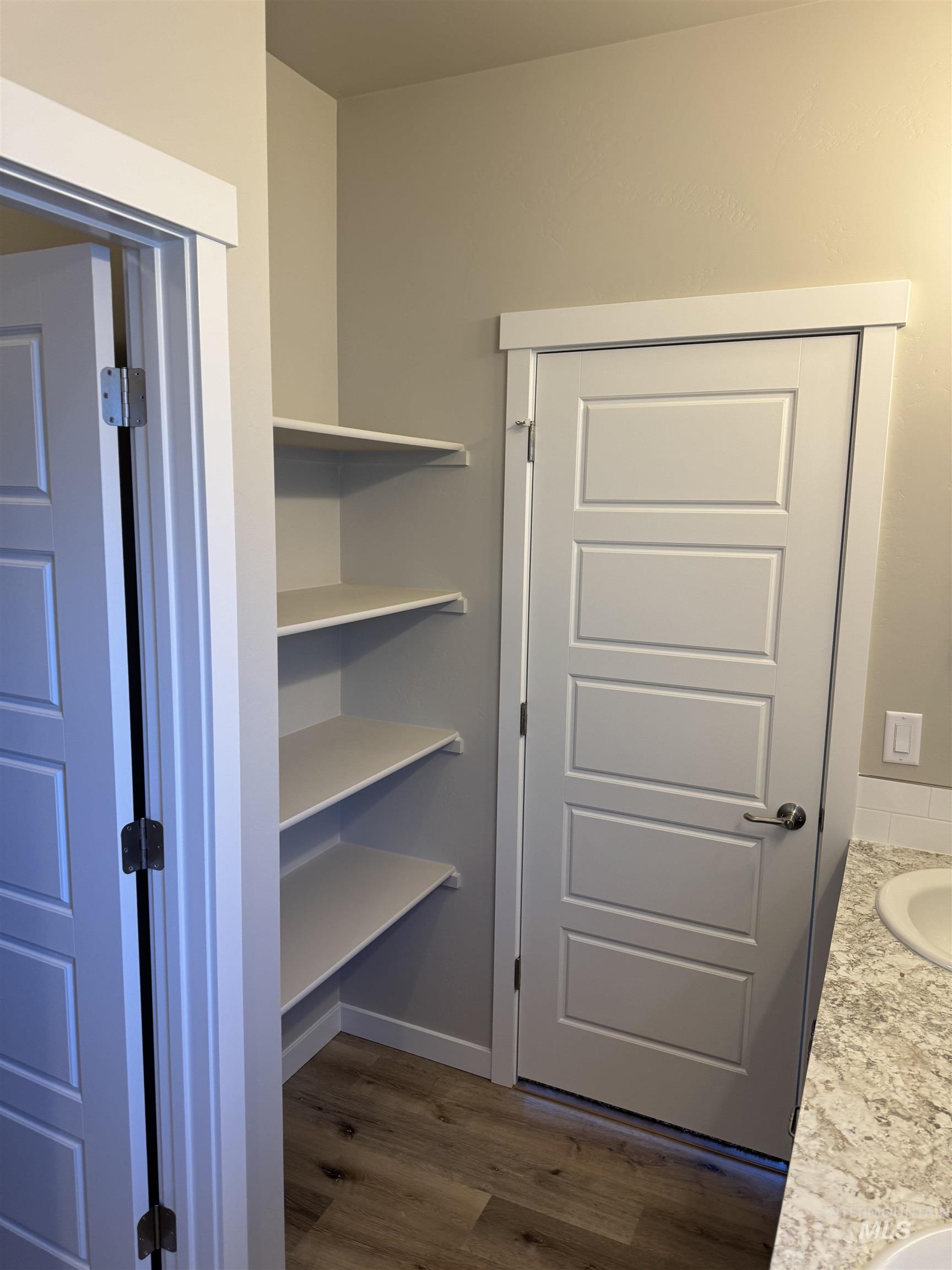 View of storage area