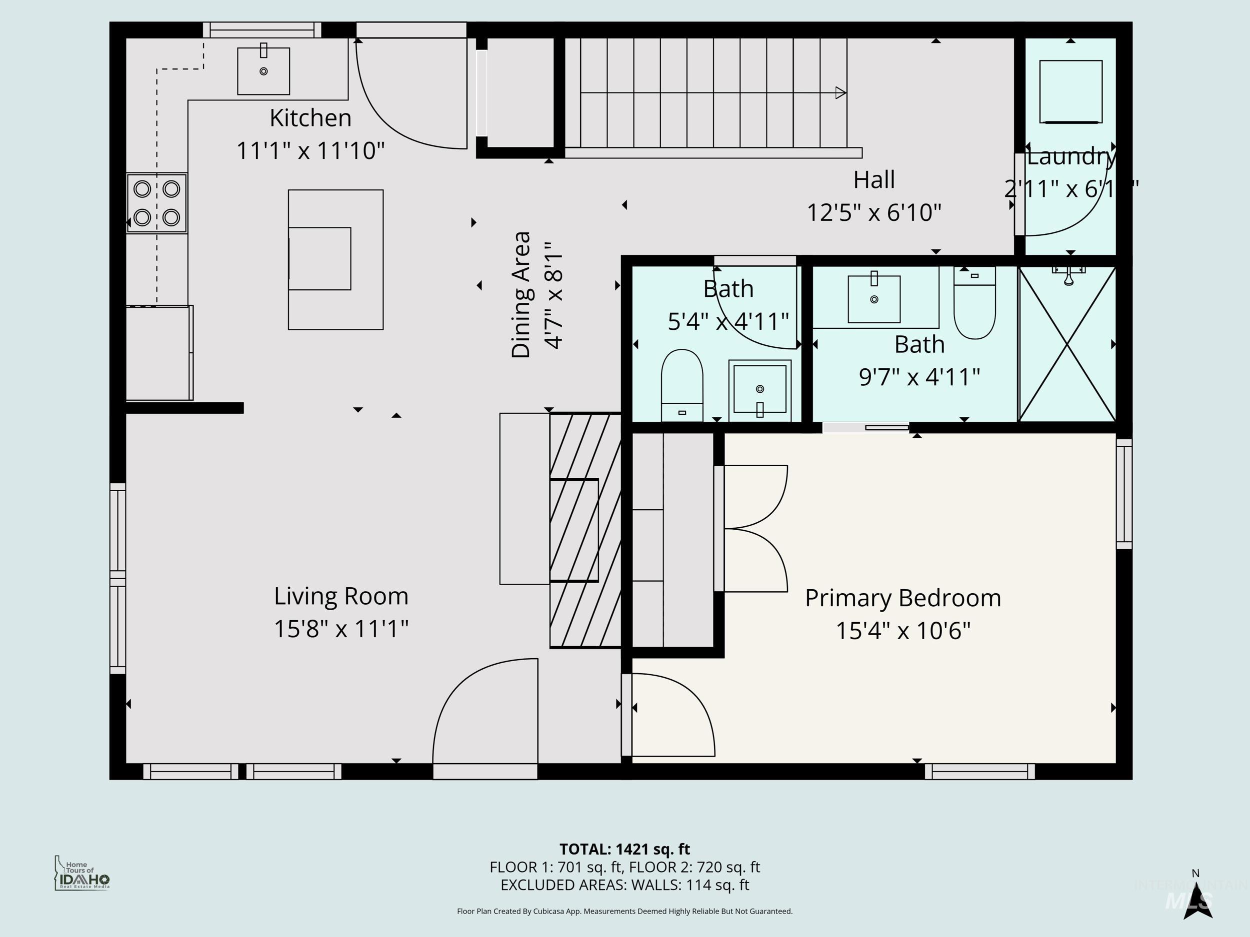 View of home floor plan