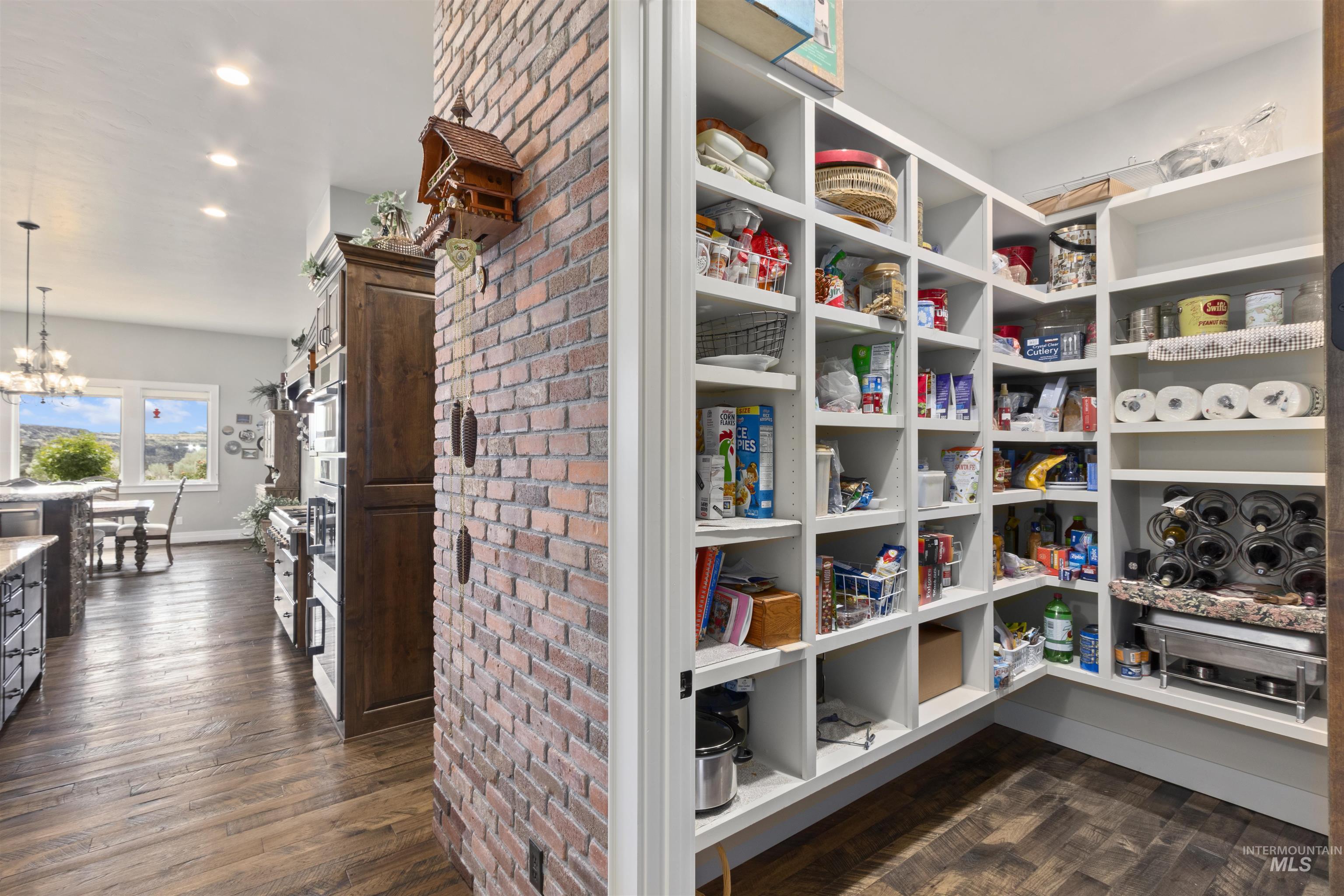 View of storage area