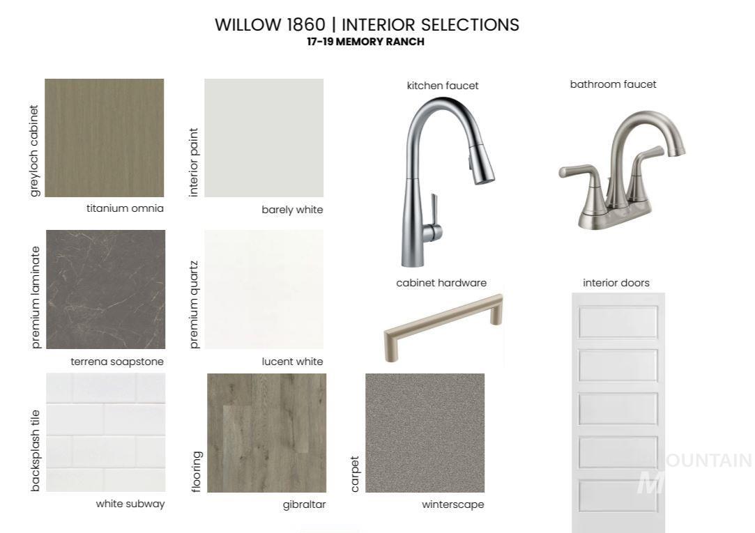 View of marketing collateral with multiple images