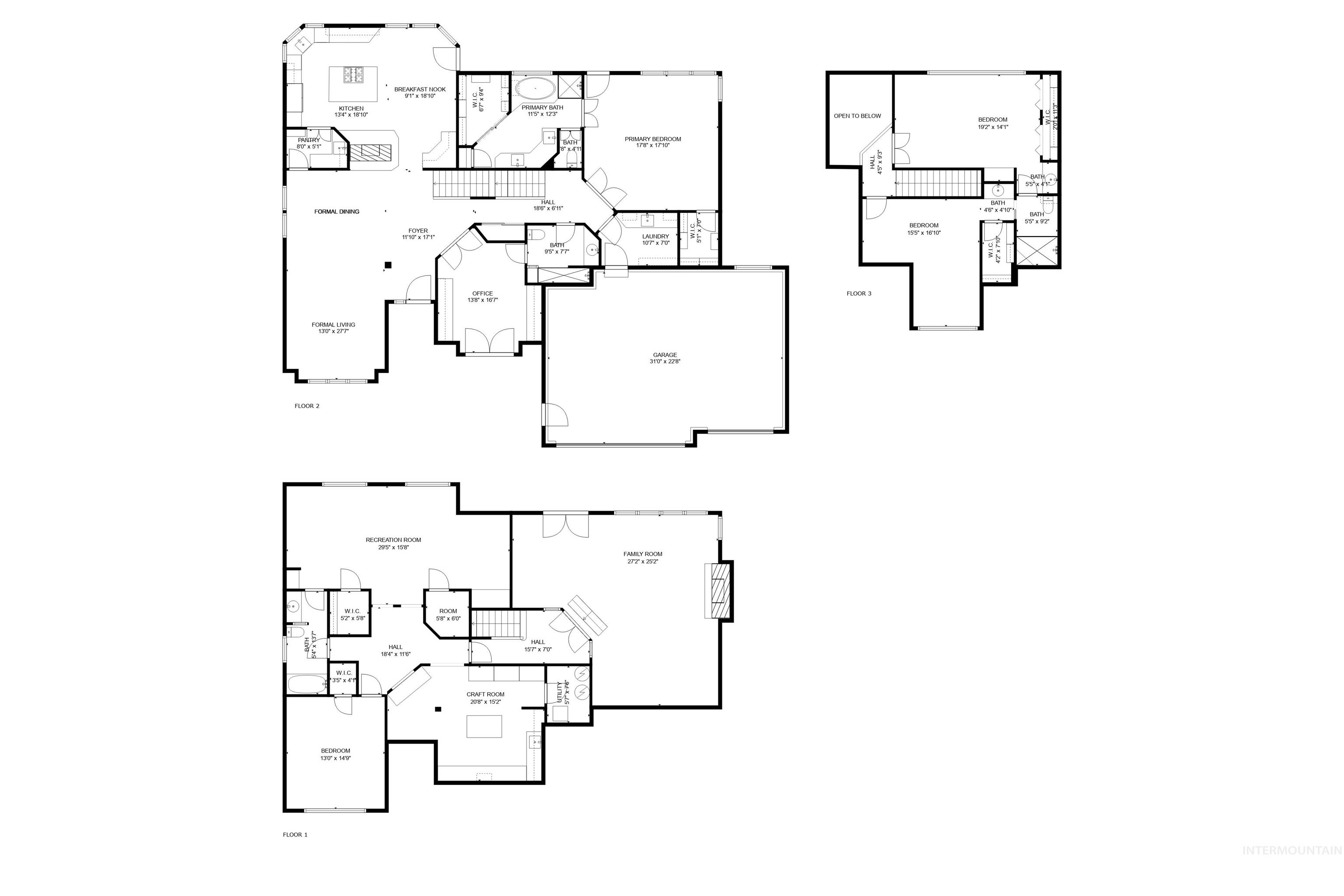 View of home floor plan