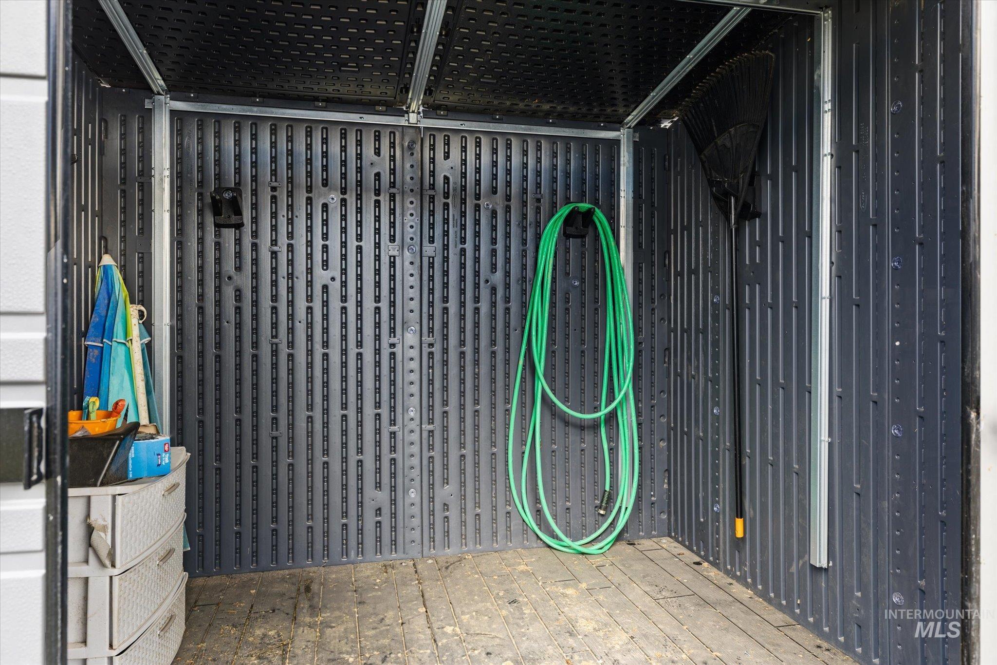 View of storage area