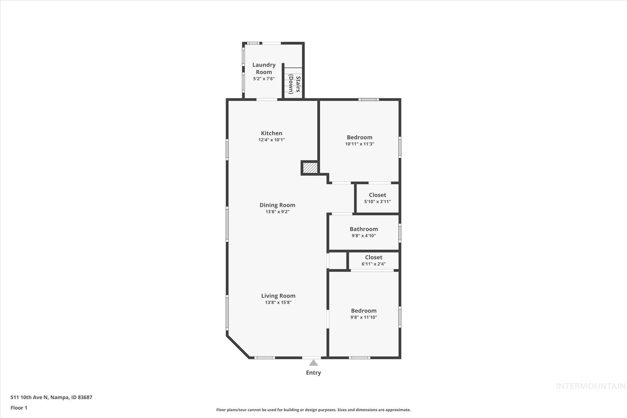 View of floor plan / room layout