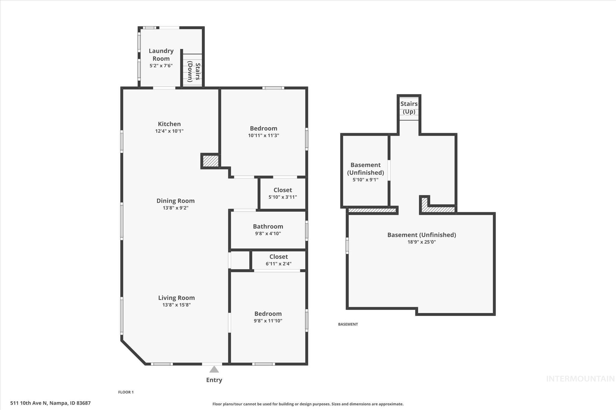 View of floor plan / room layout