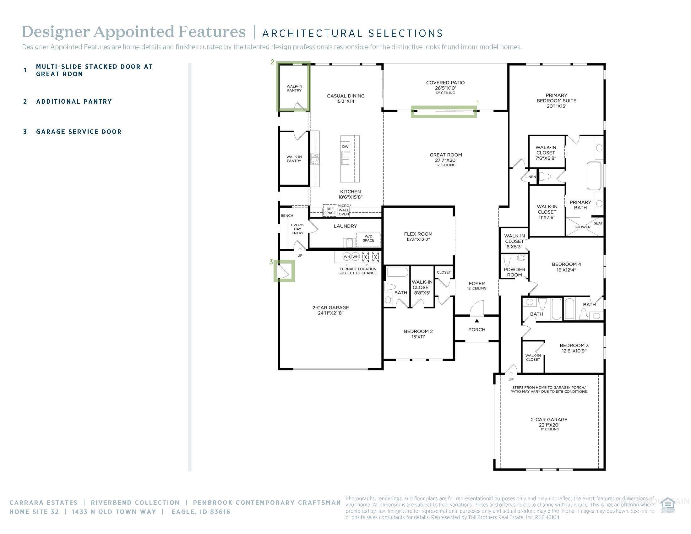 View of floor plan / room layout