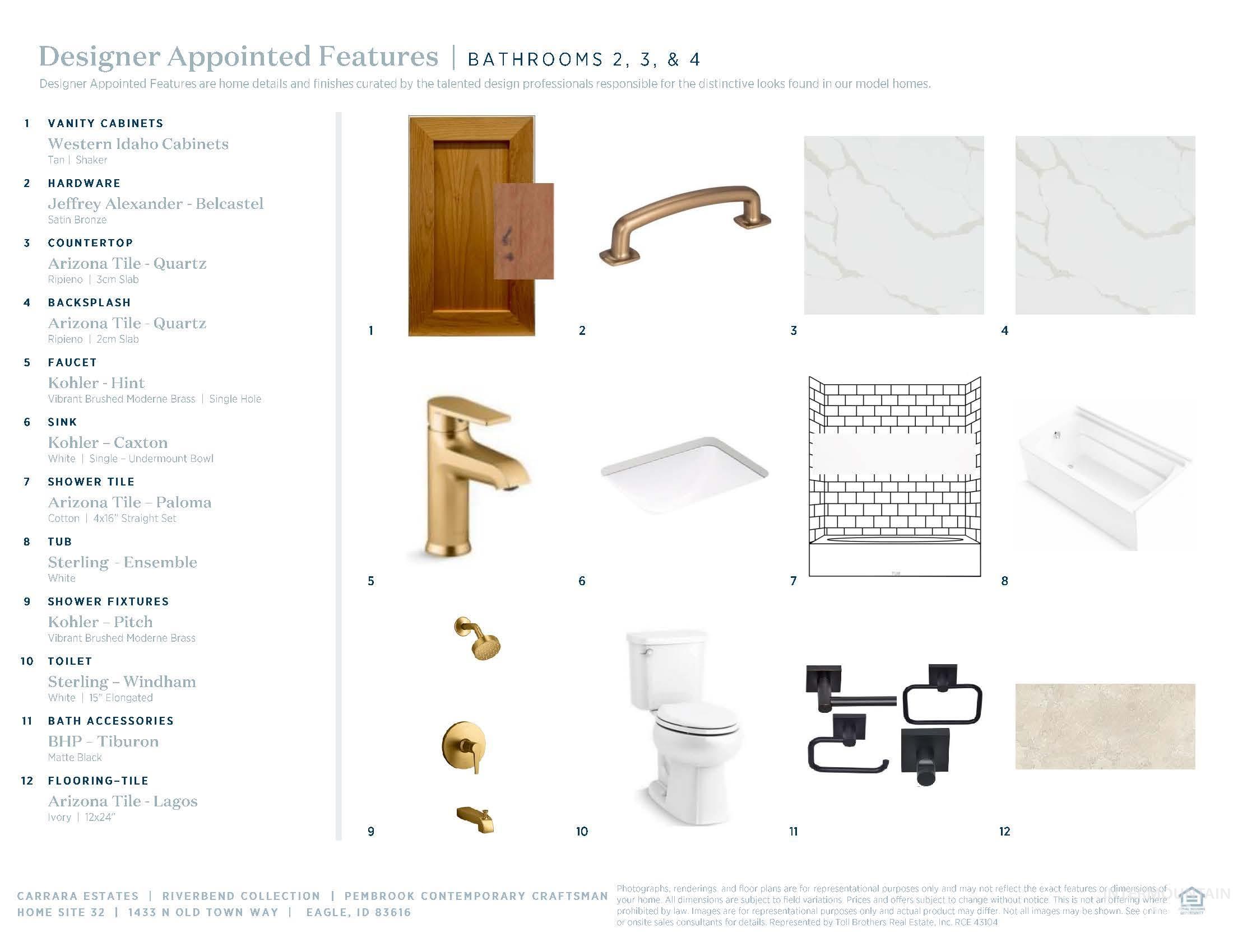 View of a document with a collage of images