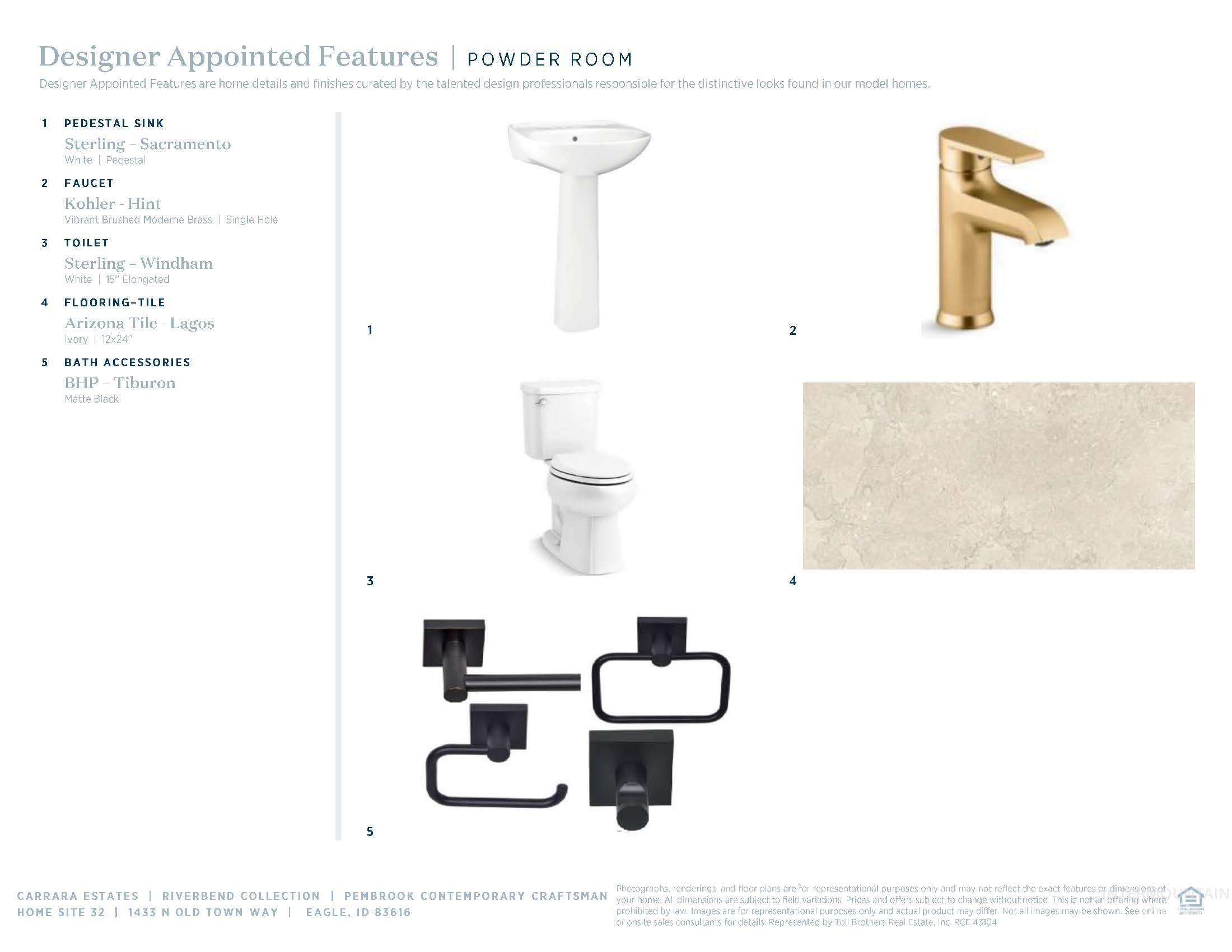 View of a document with a collage of images