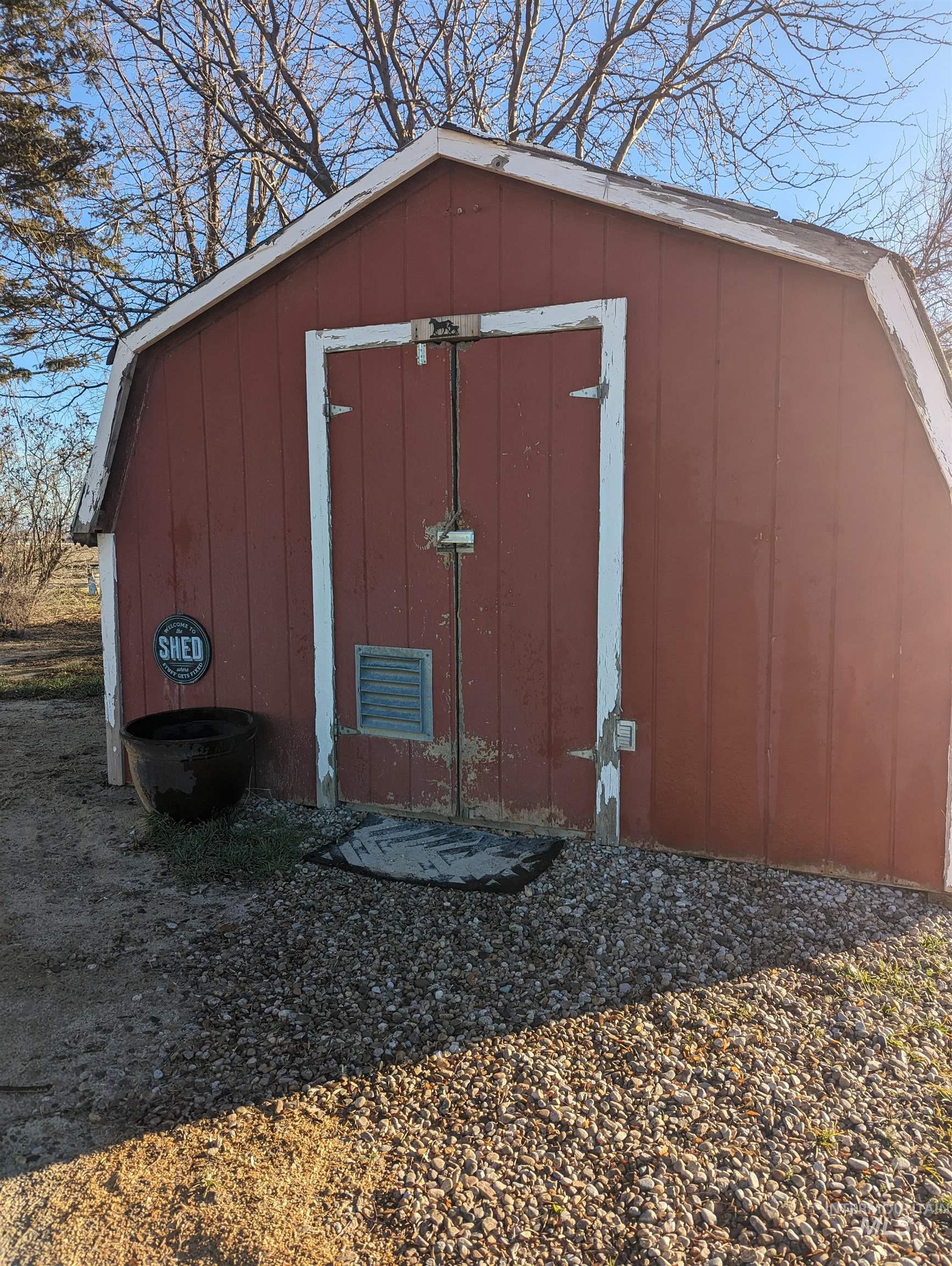View of shed