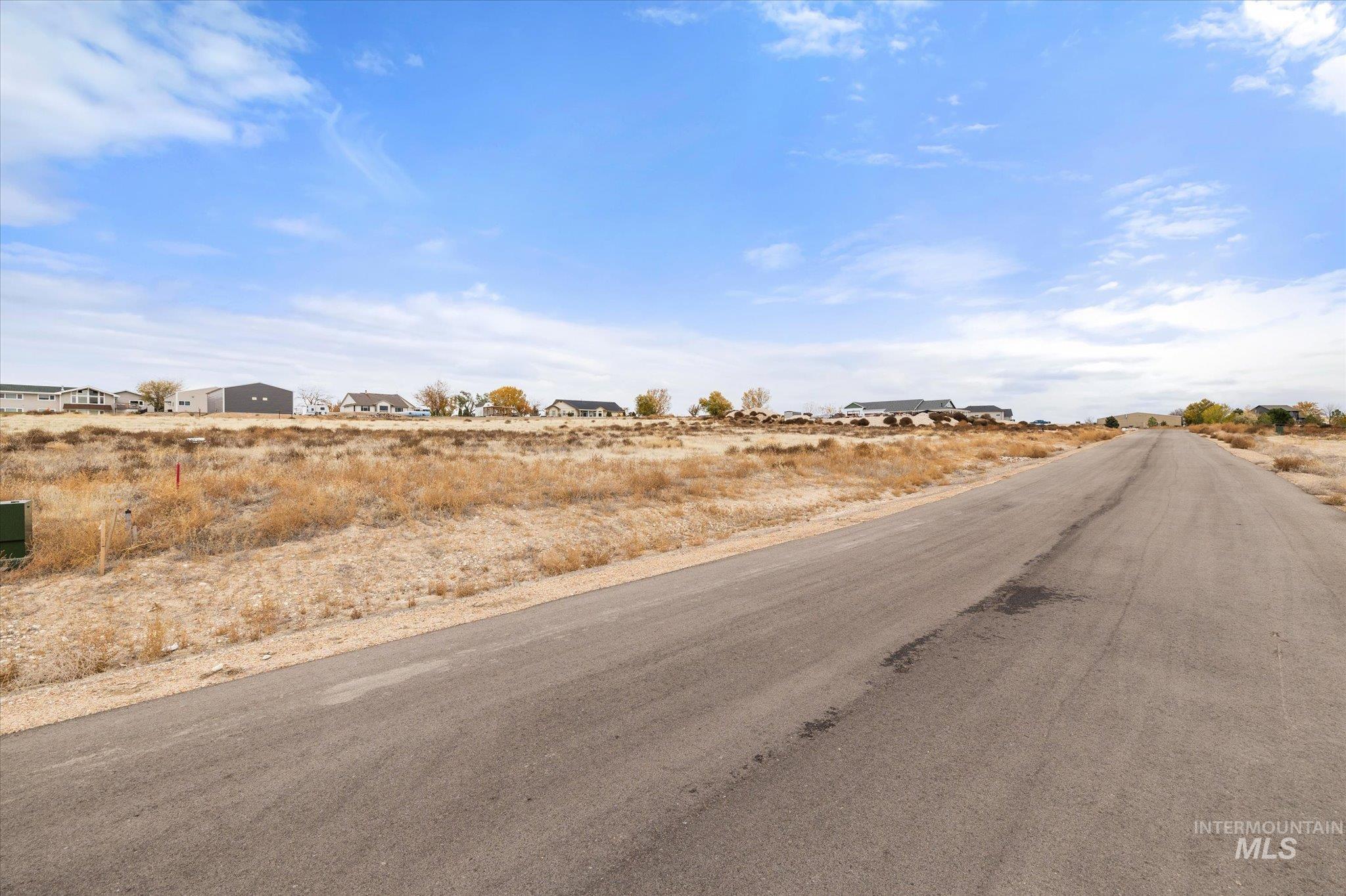 View of asphalt street