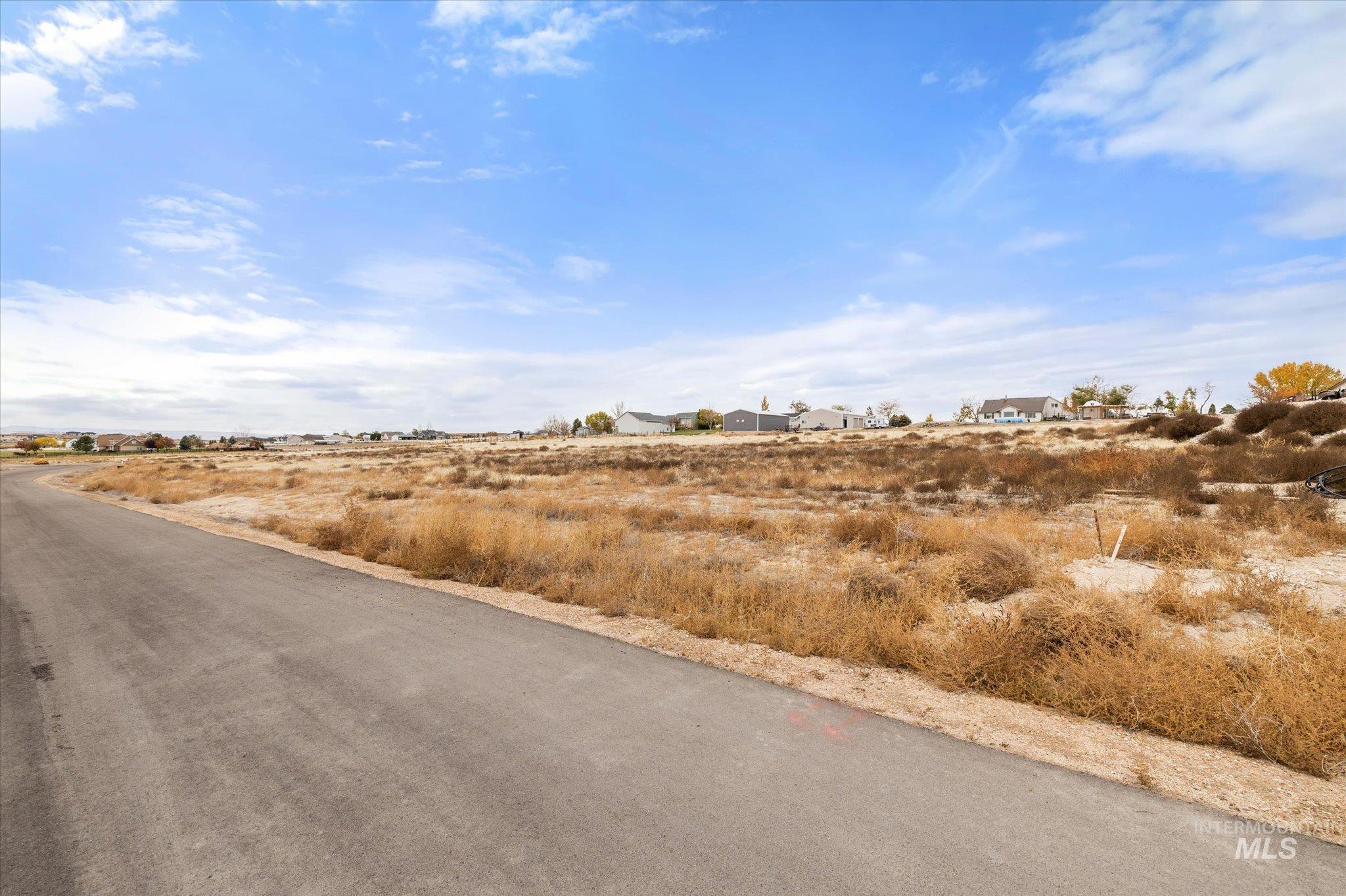 View of asphalt street