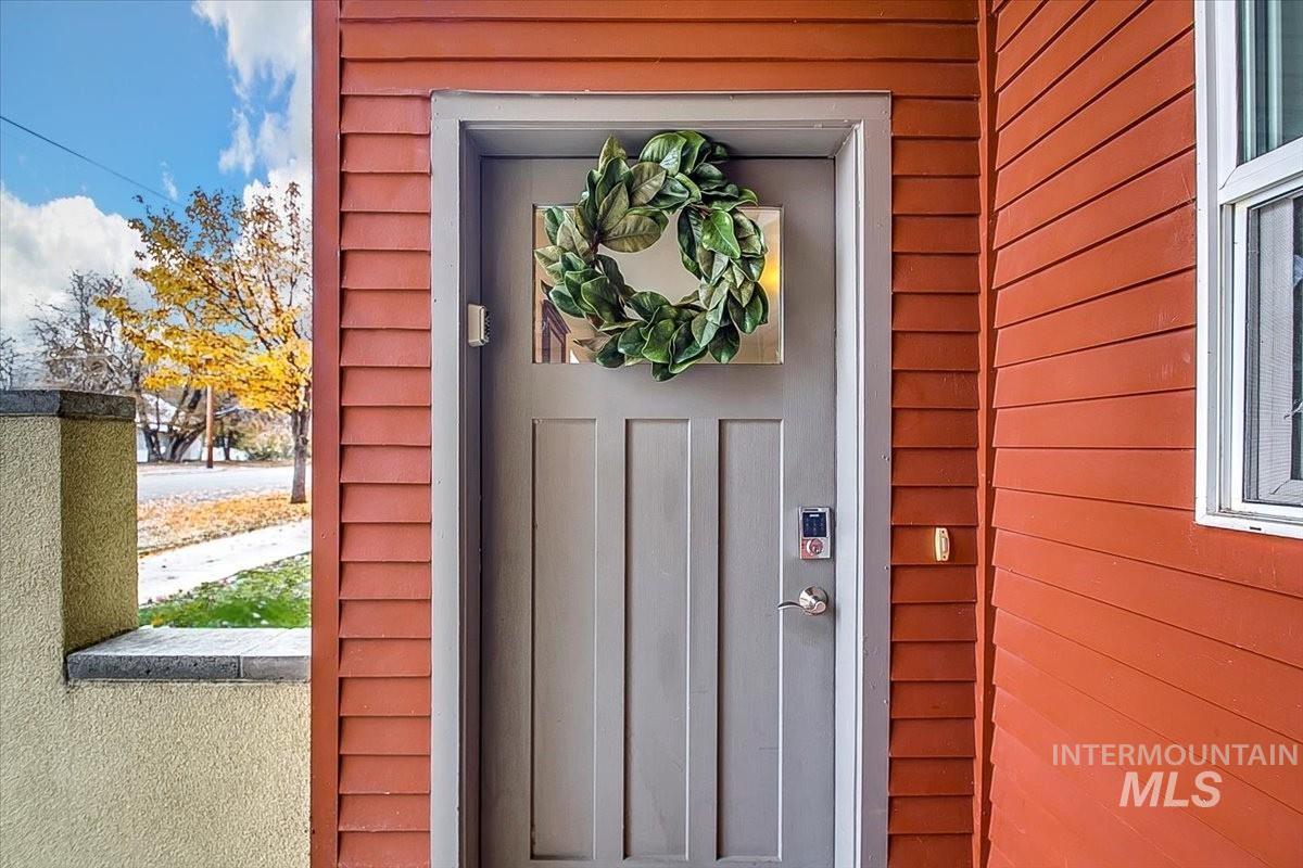 Entrance to property