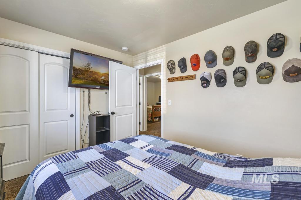 Bedroom featuring a closet