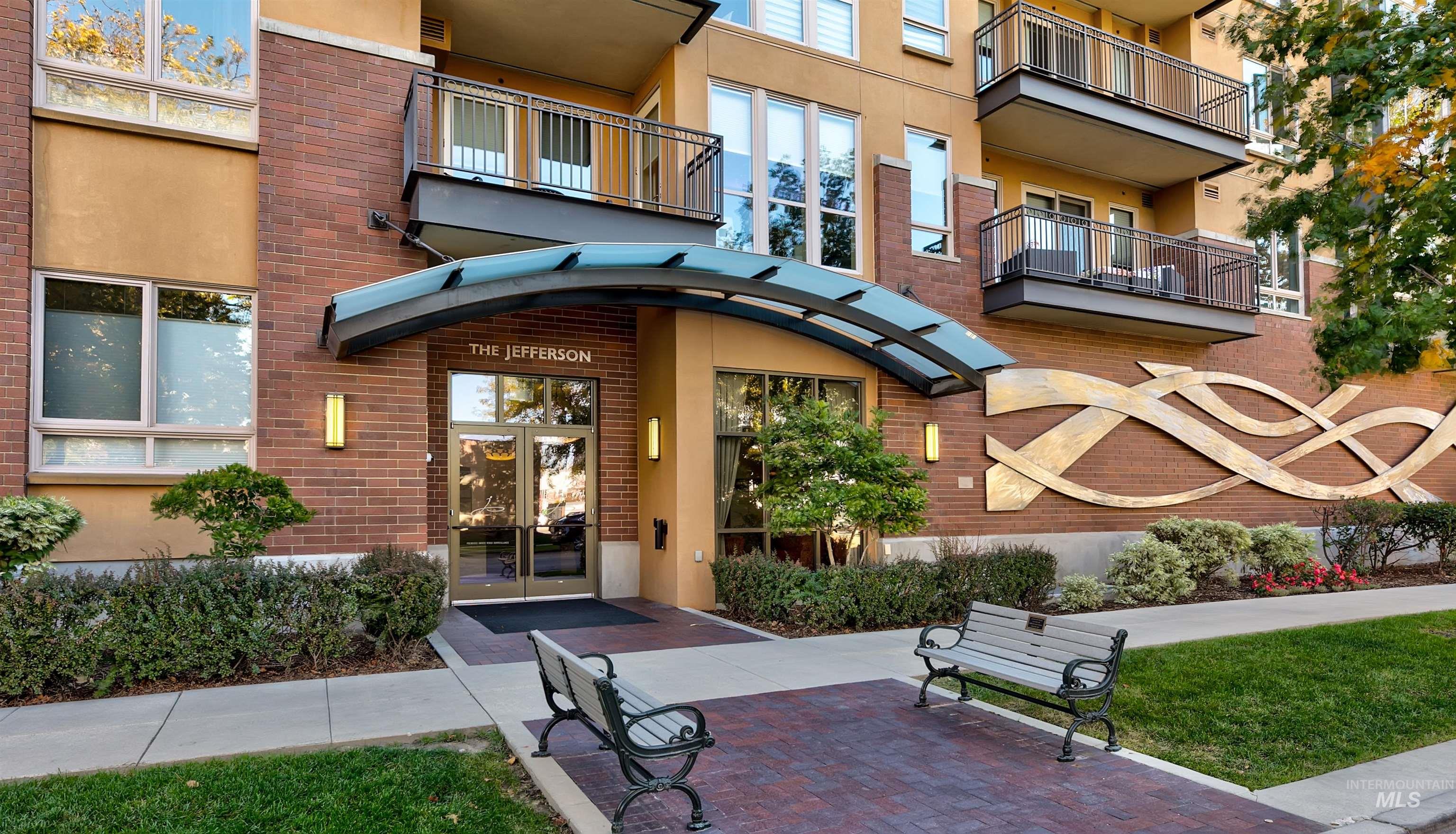 Entrance to property