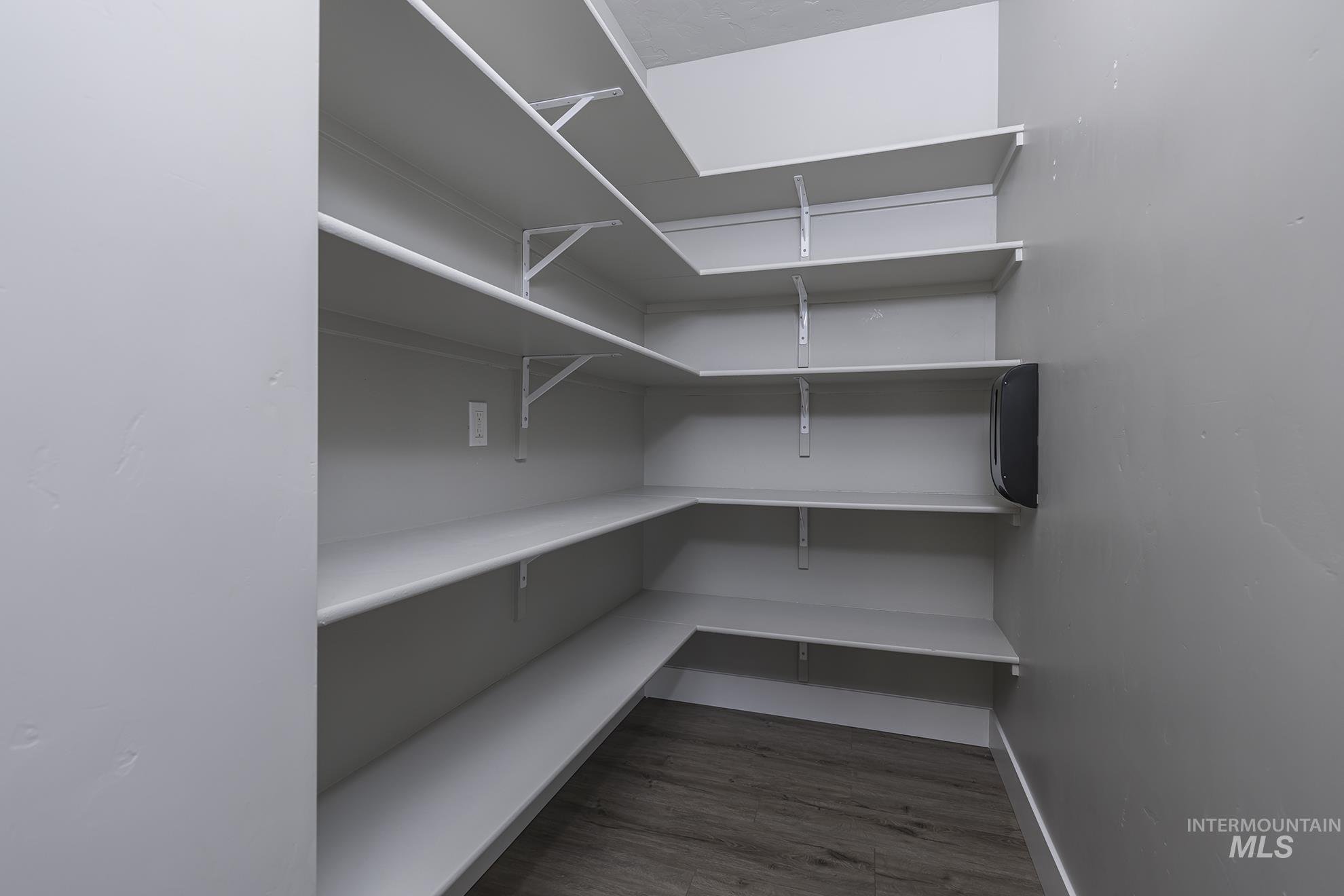 View of storage area