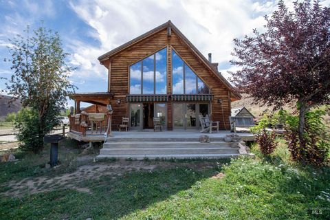 Photo of 9885 Challis Creek Rd, Challis, ID 83226 (MLS # 98959536)
