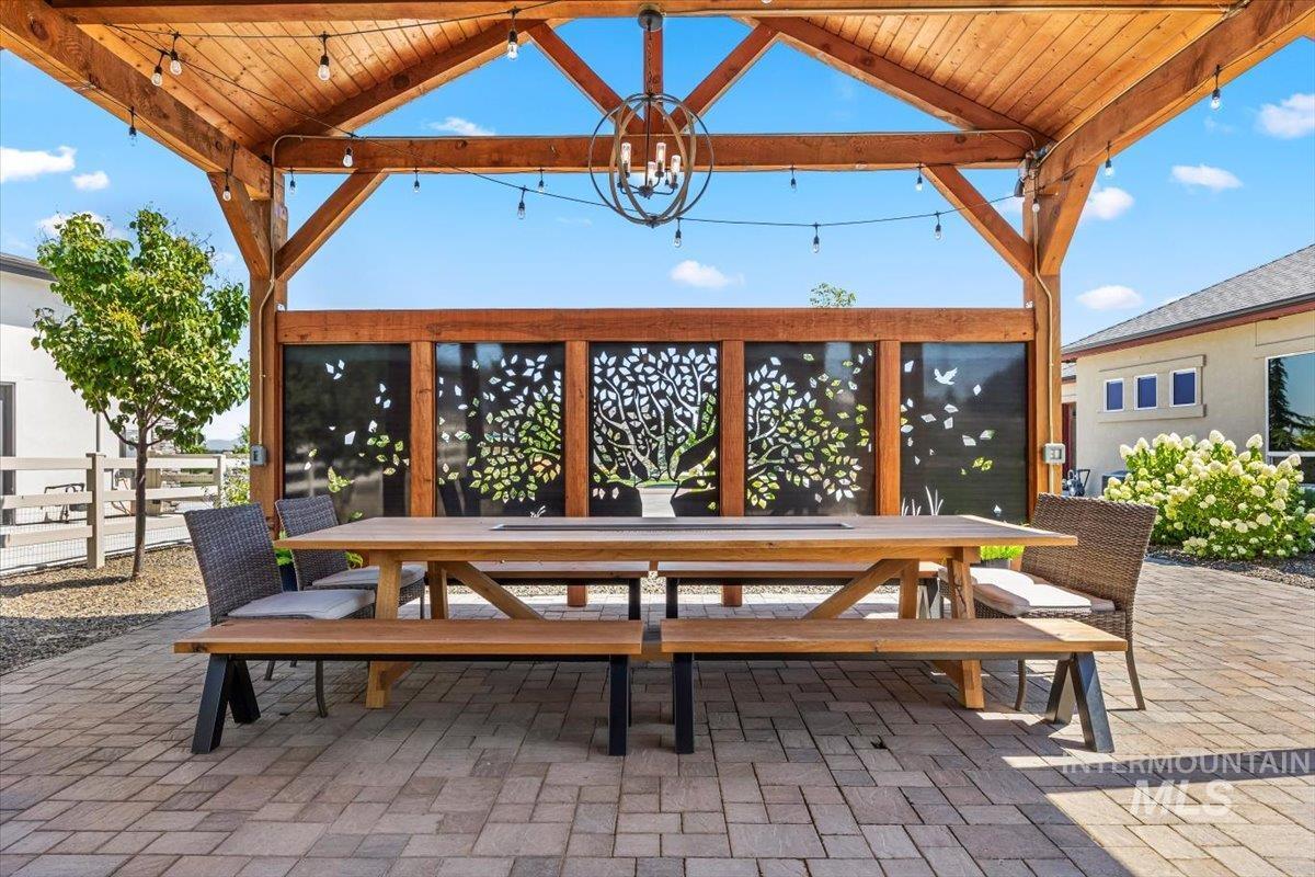 View of patio / terrace featuring outdoor dining area