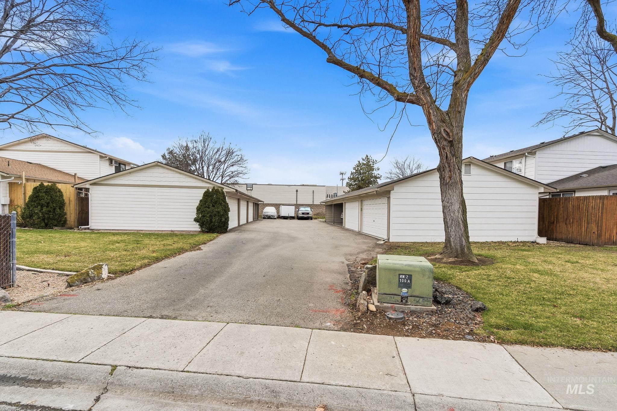 View of back of property