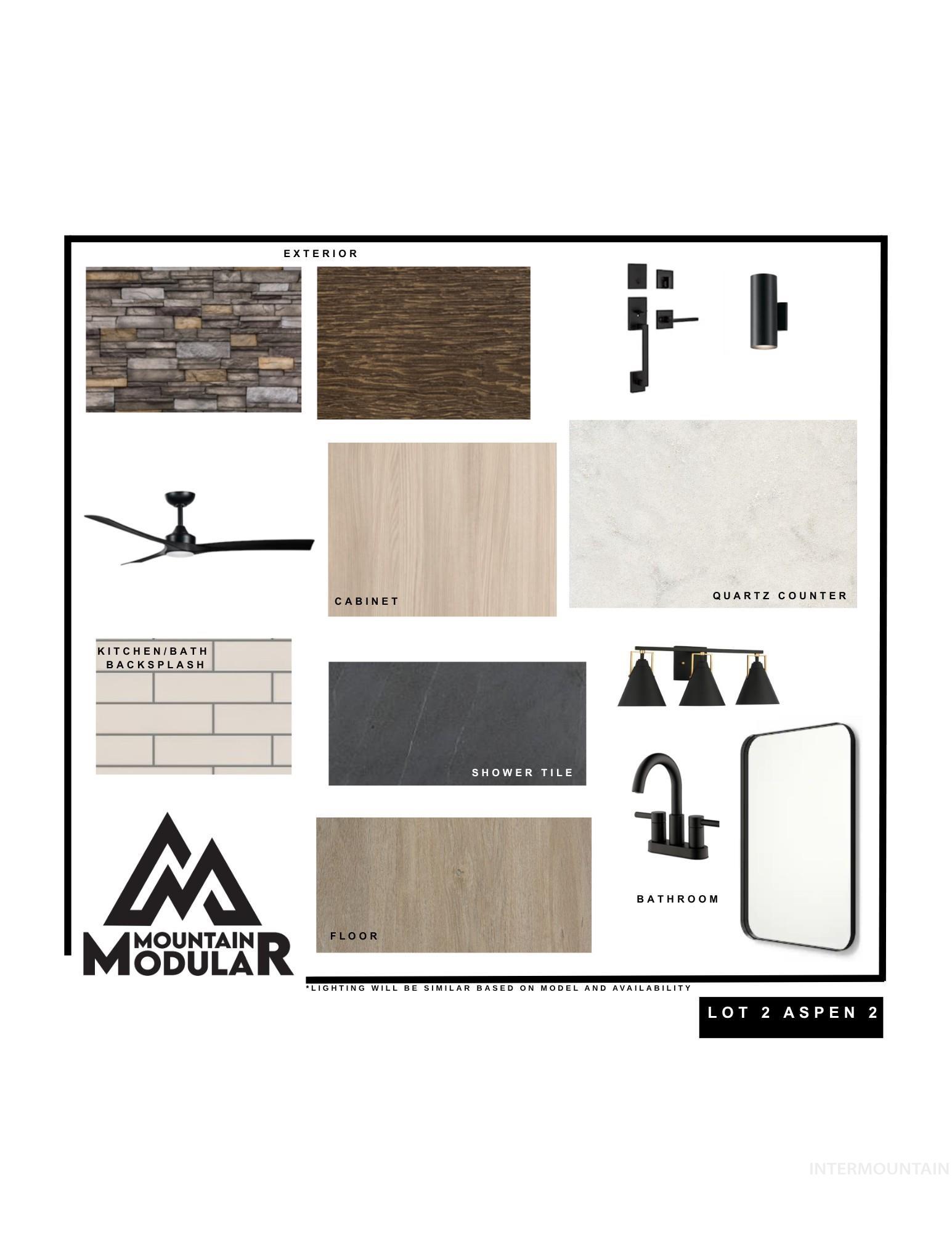 View of a document with a collage of images