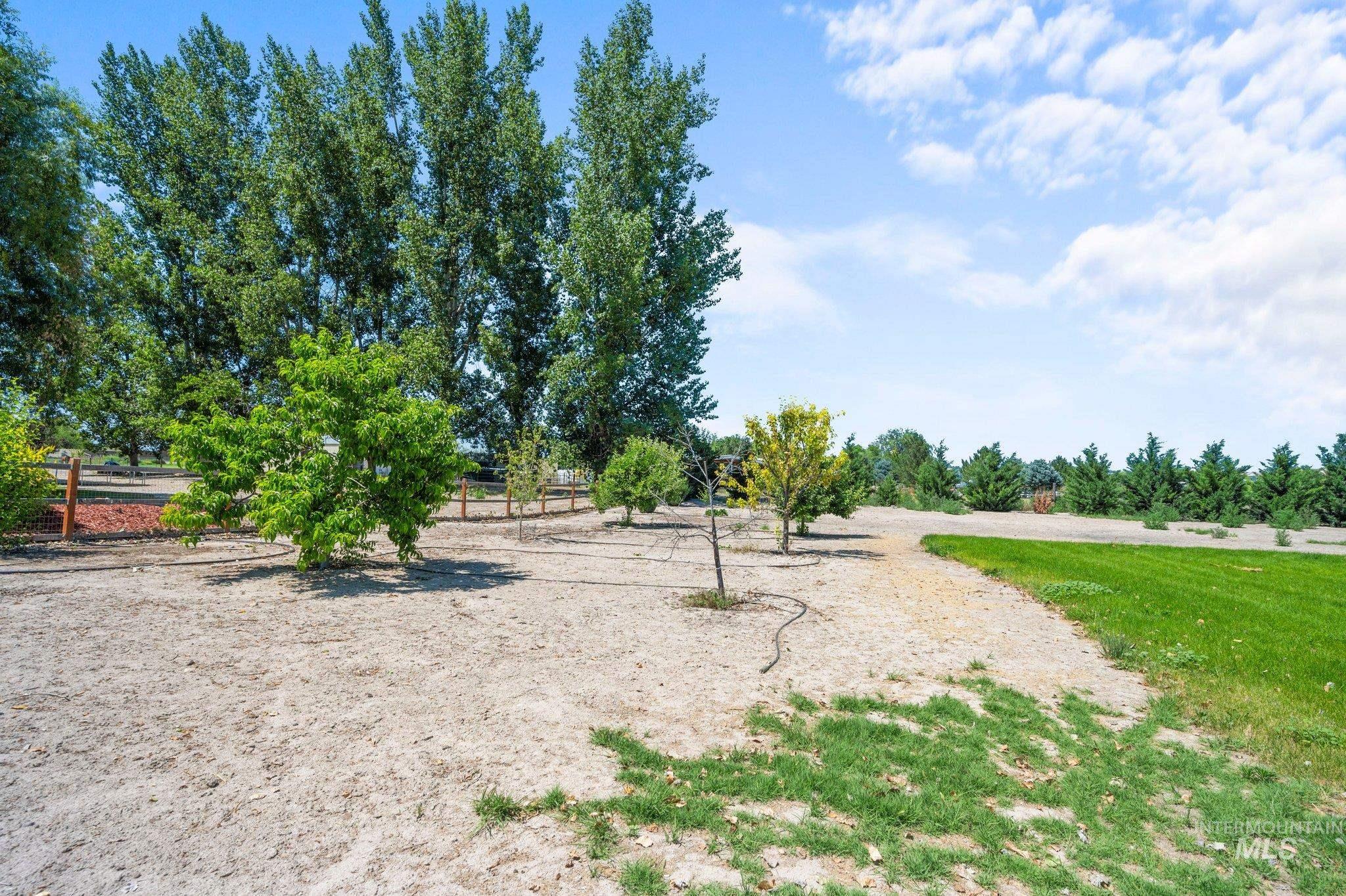 View of yard featuring a rural view