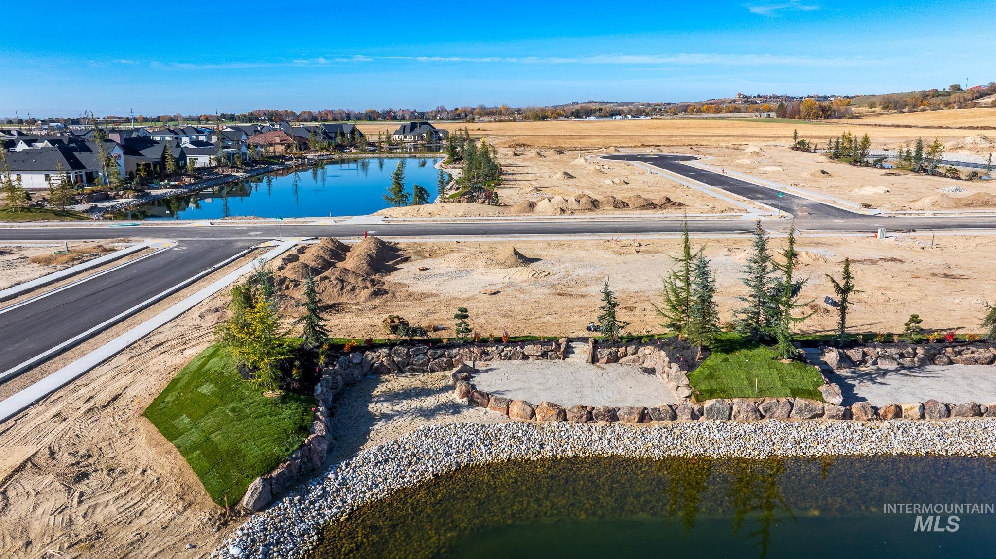 Waterfront lot