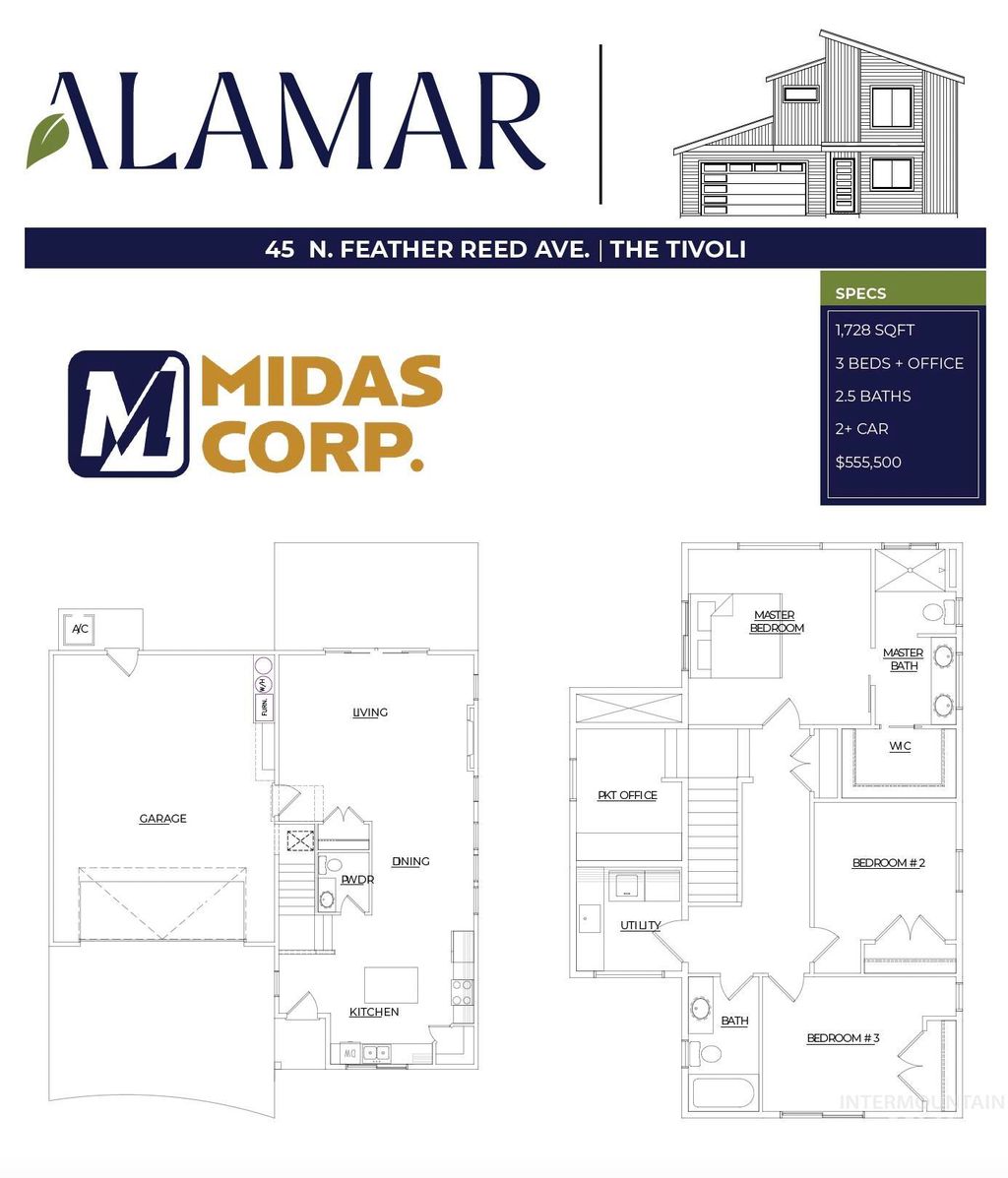 Photo of 45 N Feather Reed Ave, Meridian, ID 83642 (MLS # 98969184)